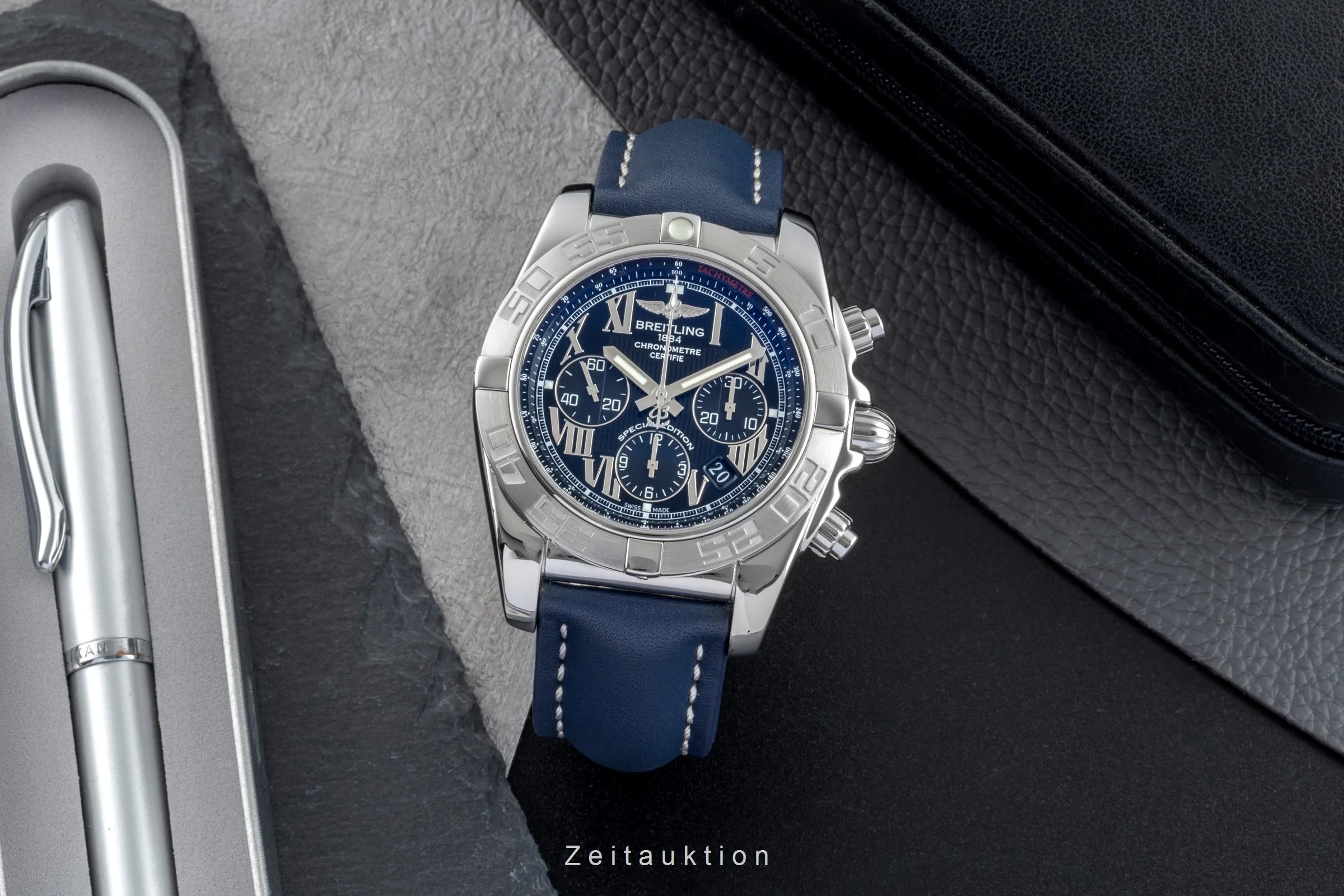 Breitling Chronomat chronograph steel automatic men's watch AB0110  [2506640] - Image 4