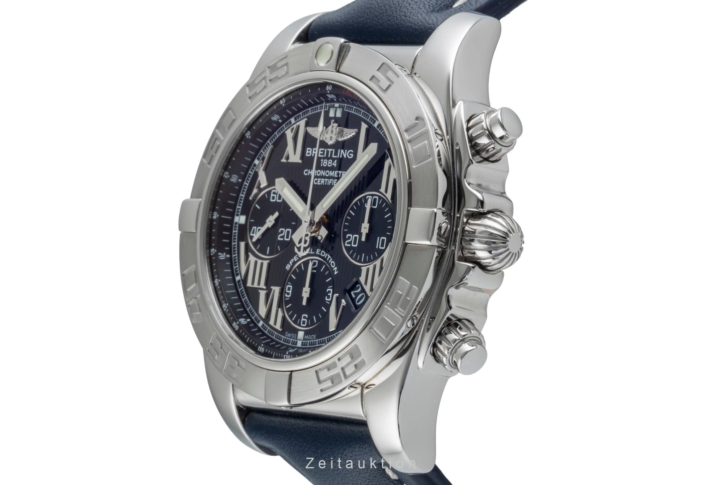 Breitling Chronomat chronograph steel automatic men's watch AB0110  [2506640] - Image 7