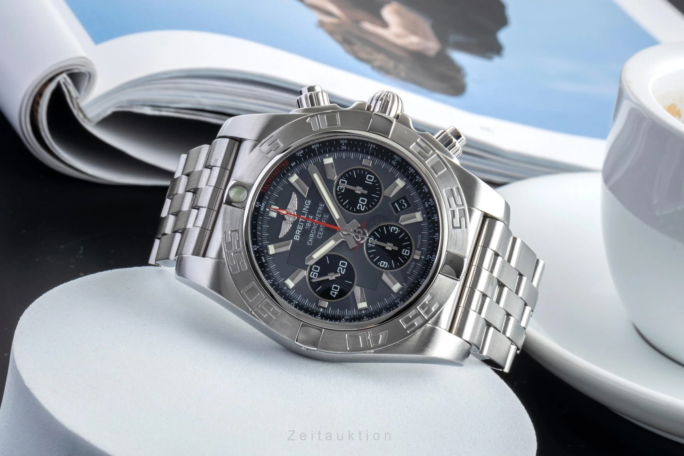 Breitling Chronomat chronograph steel automatic men's watch AB0110  [2506673] - Image 3