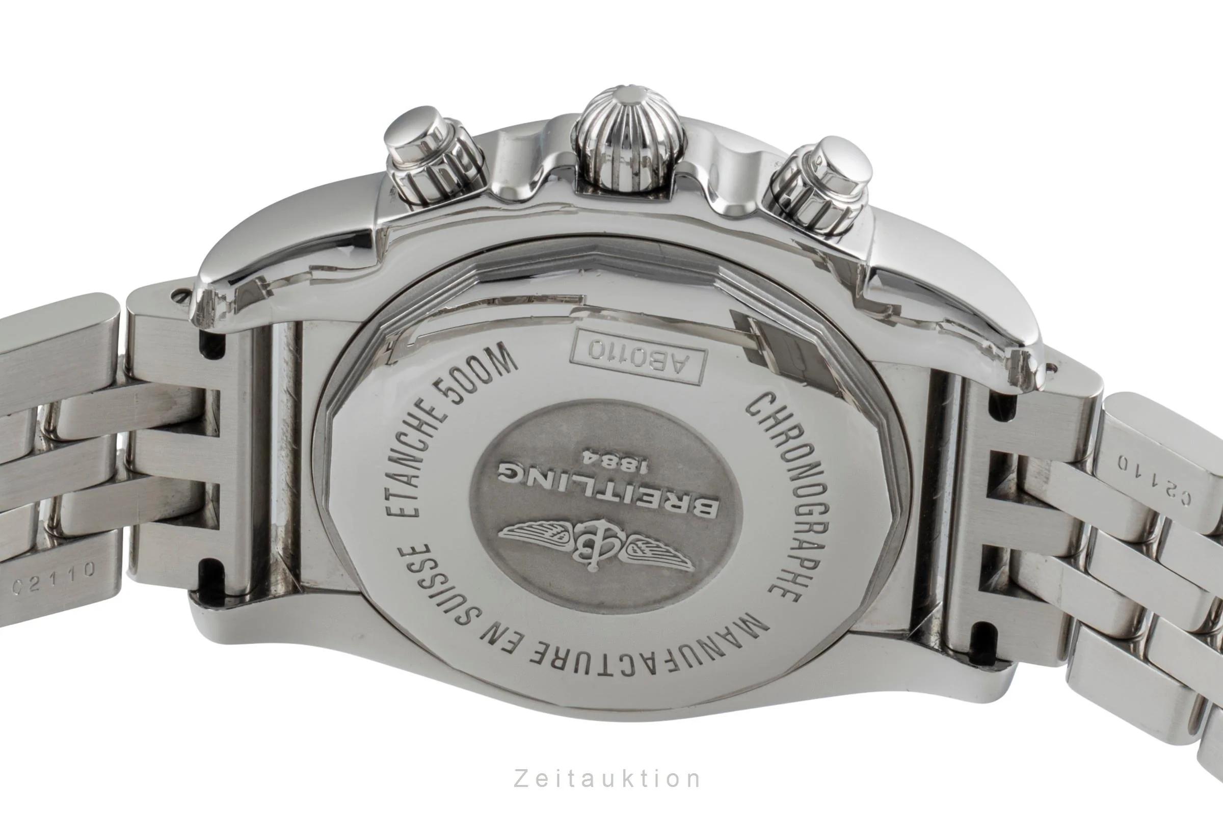 Breitling Chronomat chronograph steel automatic men's watch AB0110  [2506694] - Image 11