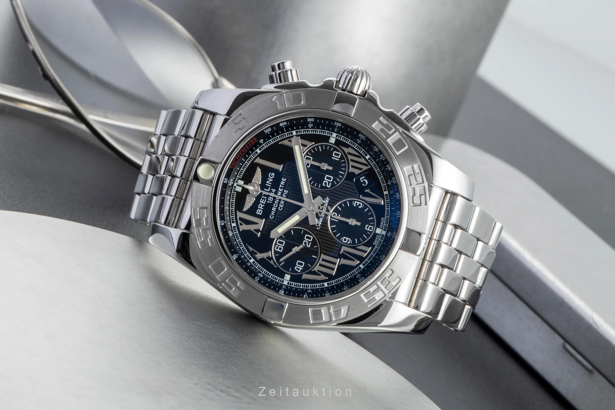 Breitling Chronomat chronograph steel automatic men's watch AB0110  [2506694] - Image 3