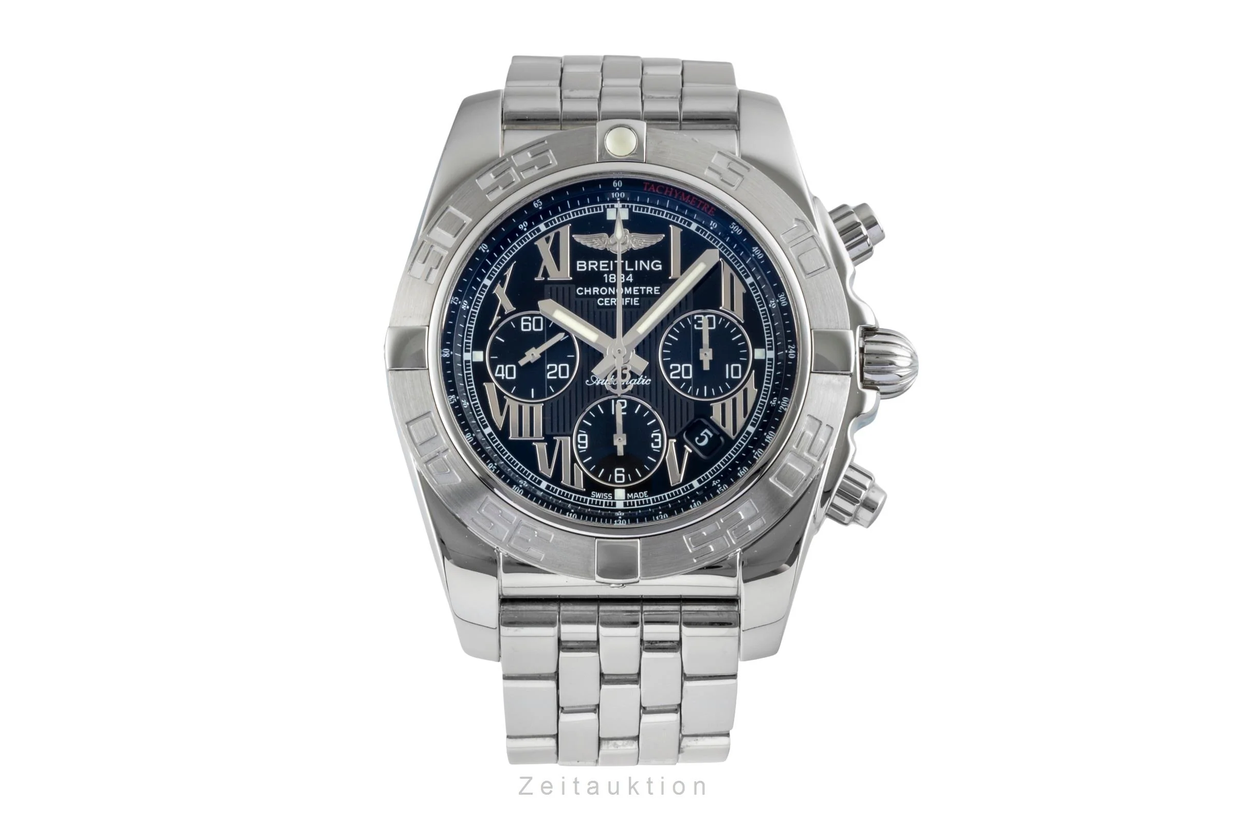 Breitling Chronomat chronograph steel automatic men's watch AB0110  [2506694] - Image 5