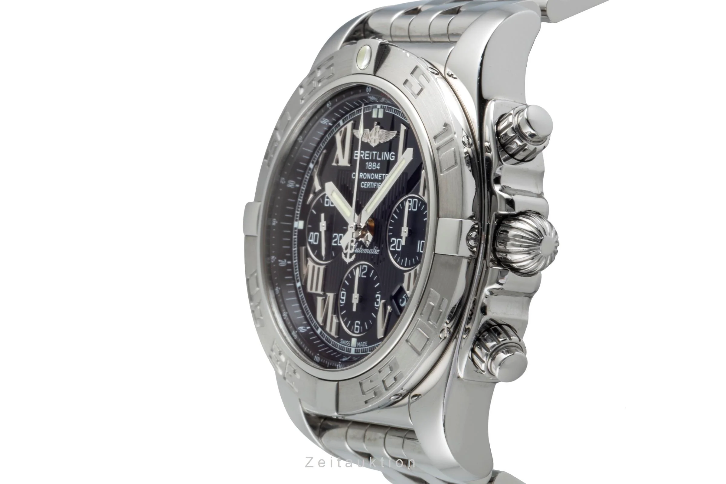 Breitling Chronomat chronograph steel automatic men's watch AB0110  [2506694] - Image 7