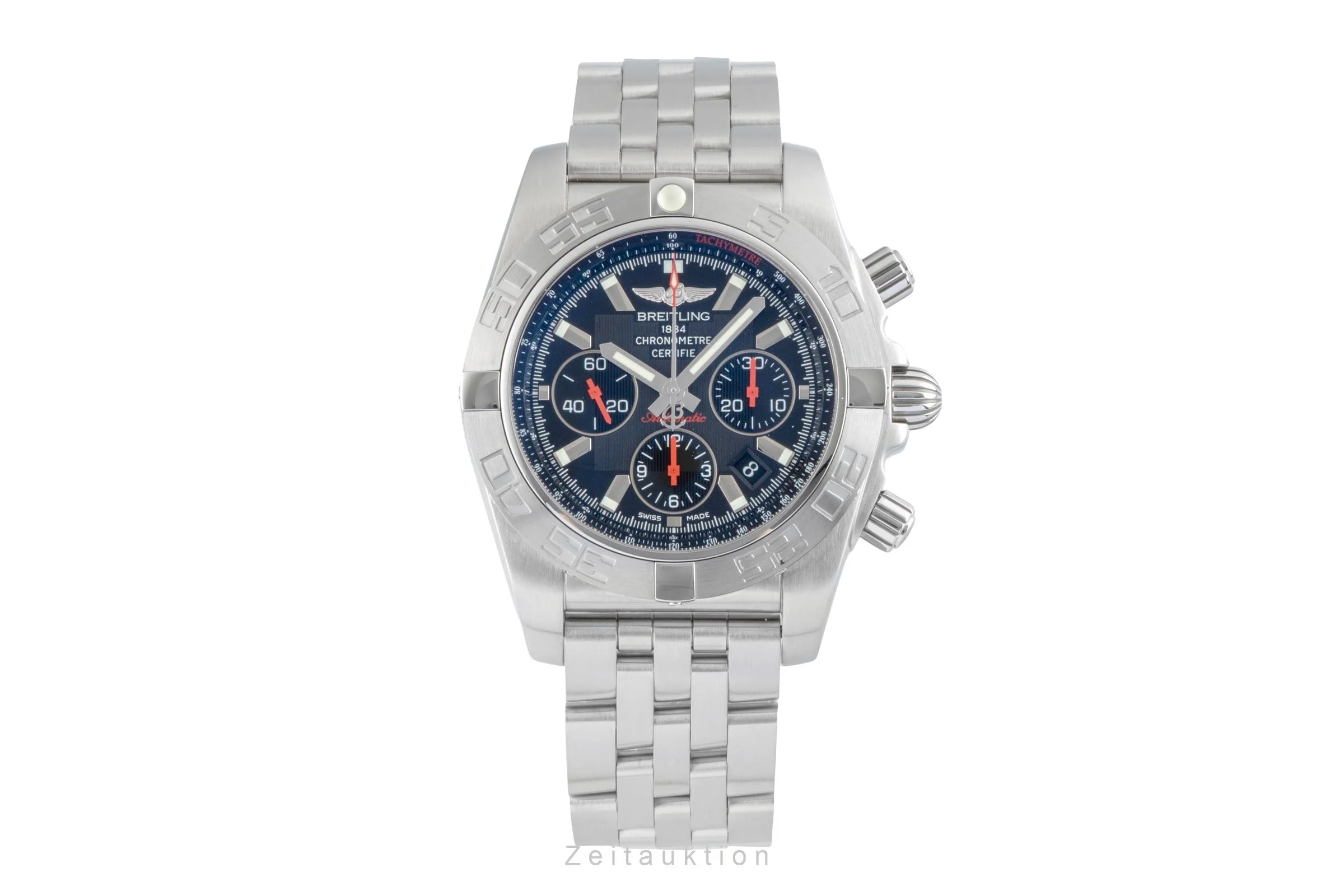 Breitling Chronomat chronograph steel automatic men's watch AB0111  S013B50PA Limited  [2600300] - Image 5