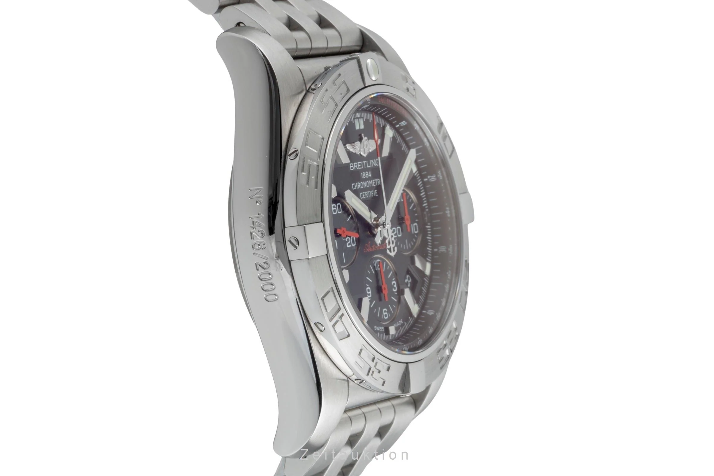 Breitling Chronomat chronograph steel automatic men's watch AB0111  S013B50PA Limited  [2600300] - Image 8