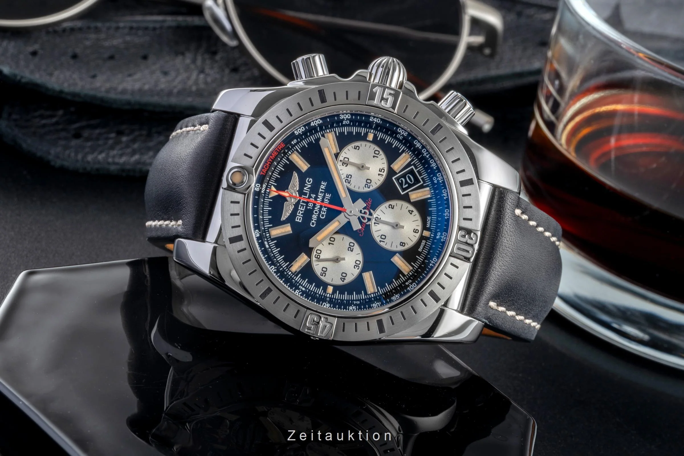 Breitling Chronomat chronograph steel automatic men's watch AB01154G/BD13  [2506028] - Image 3