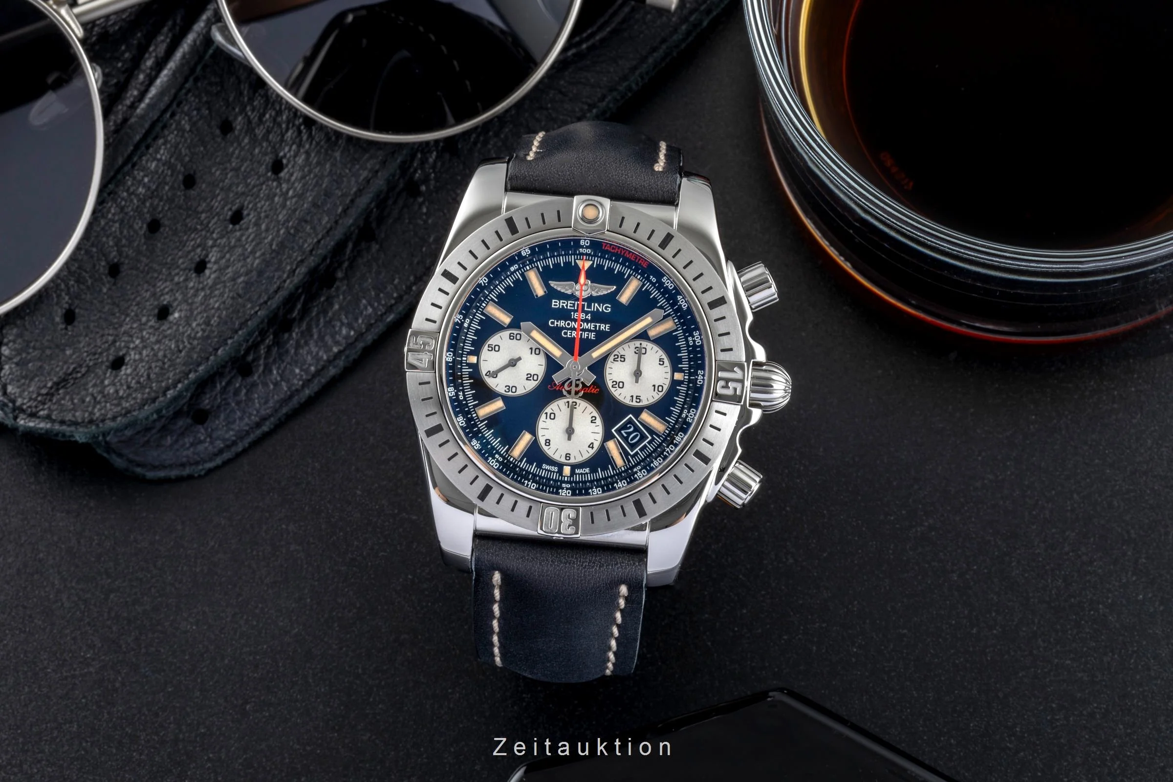 Breitling Chronomat chronograph steel automatic men's watch AB01154G/BD13  [2506028] - Image 4