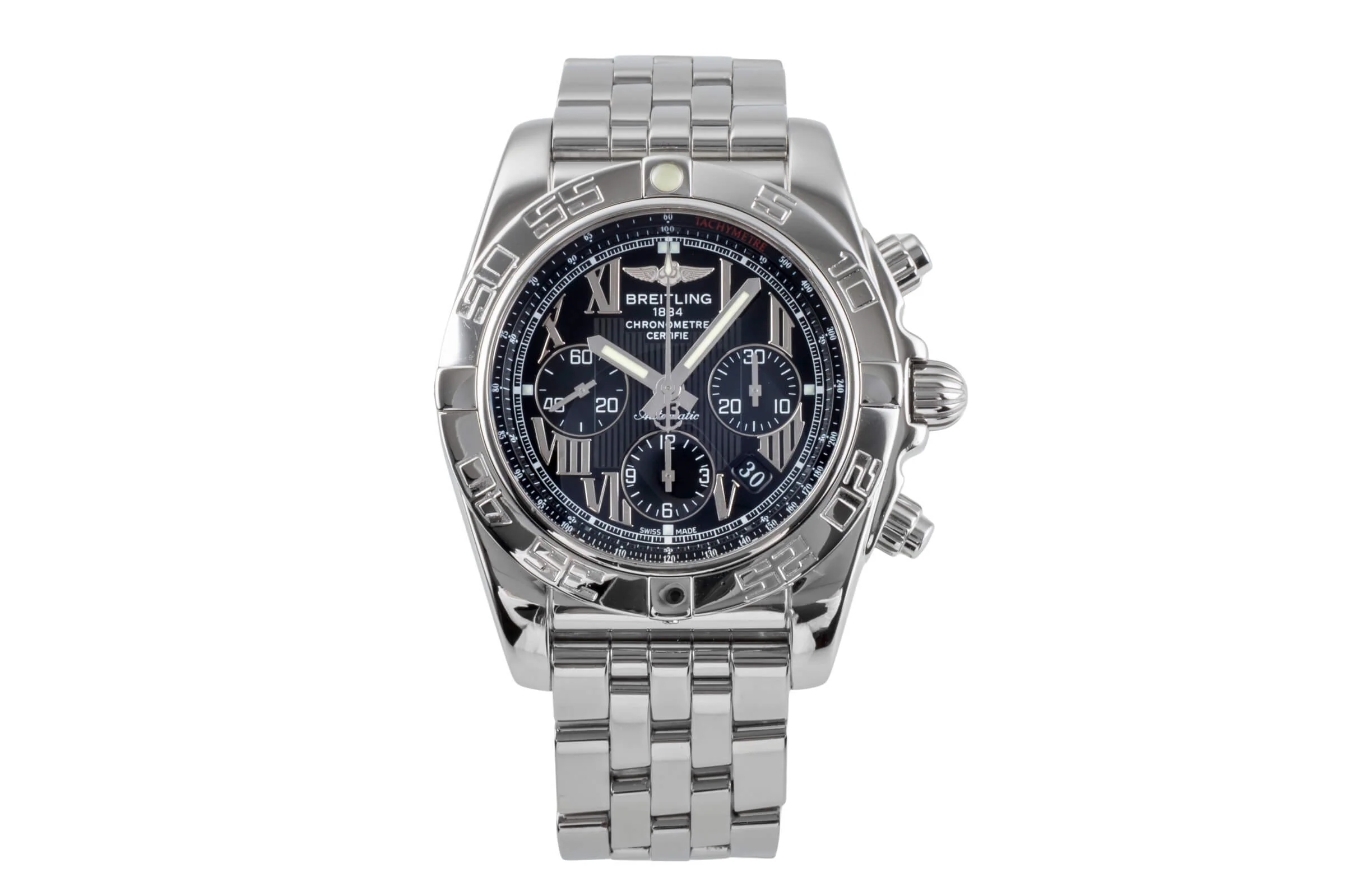 Breitling Chronomat chronograph steel automatic men's watch AB011B56PA  [2502157] - Image 5