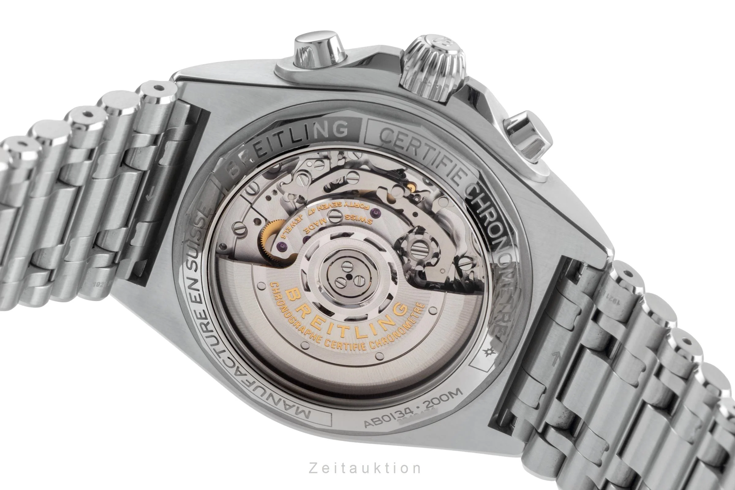 Breitling Chronomat chronograph steel automatic men's watch AB0134 LP: 9200EUR  [2505434] - Image 11