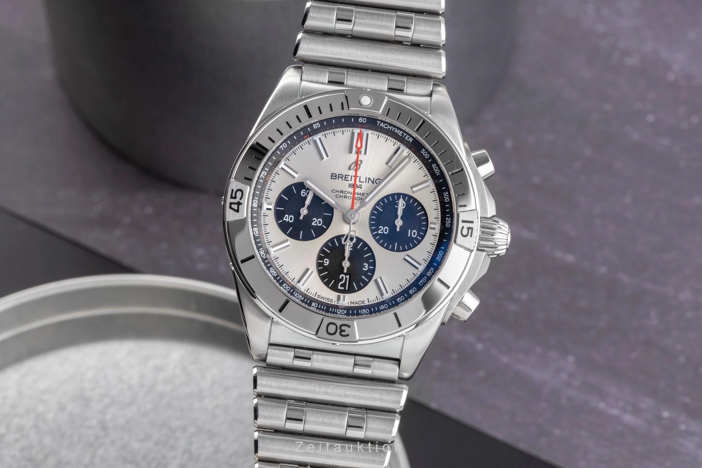 Breitling Chronomat chronograph steel automatic men's watch AB0134 LP: 9200EUR  [2505434] - Image 2