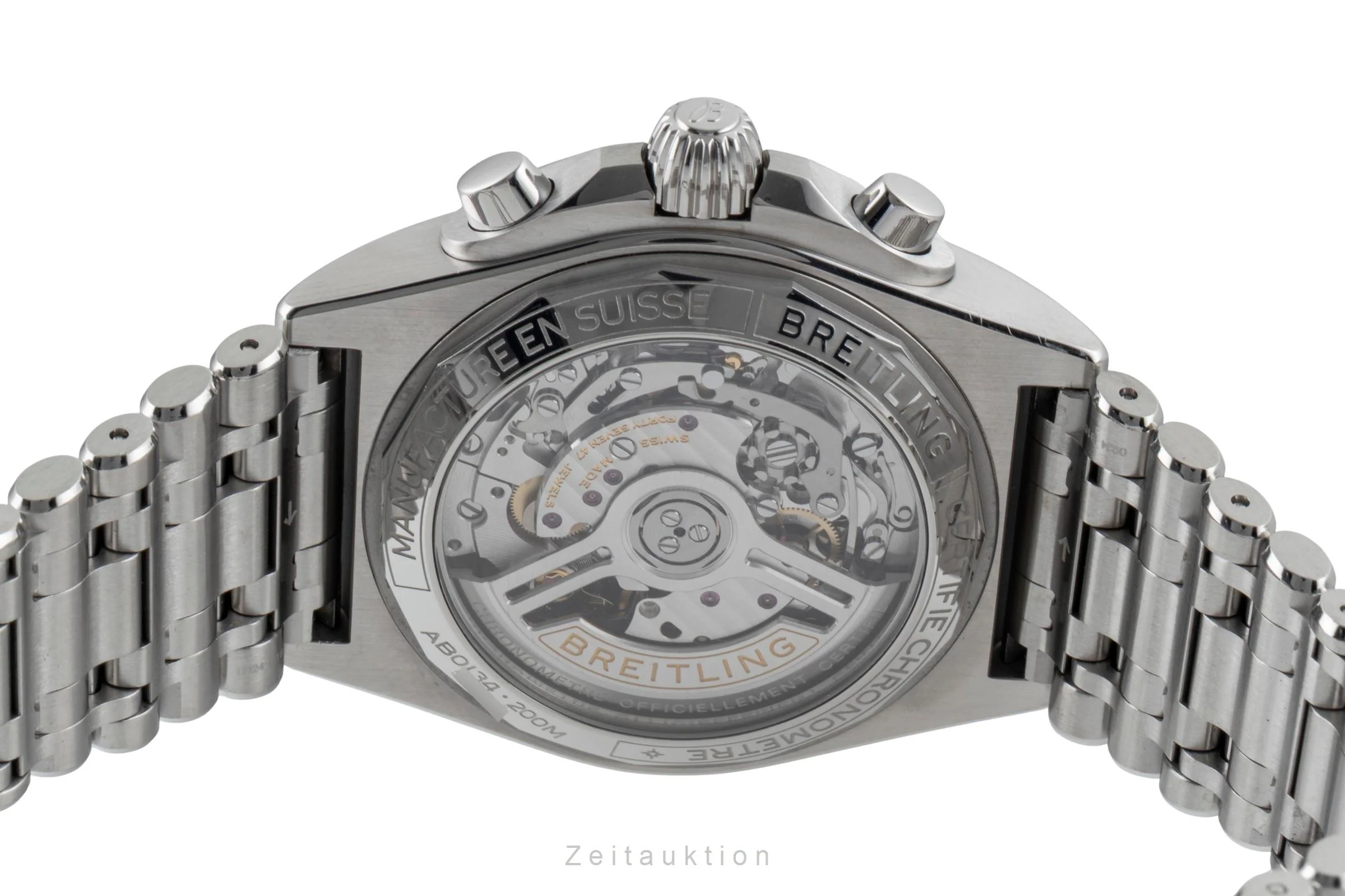 Breitling Chronomat chronograph steel automatic men's watch AB0134 LP: 9400EUR  [2600452] - Image 11