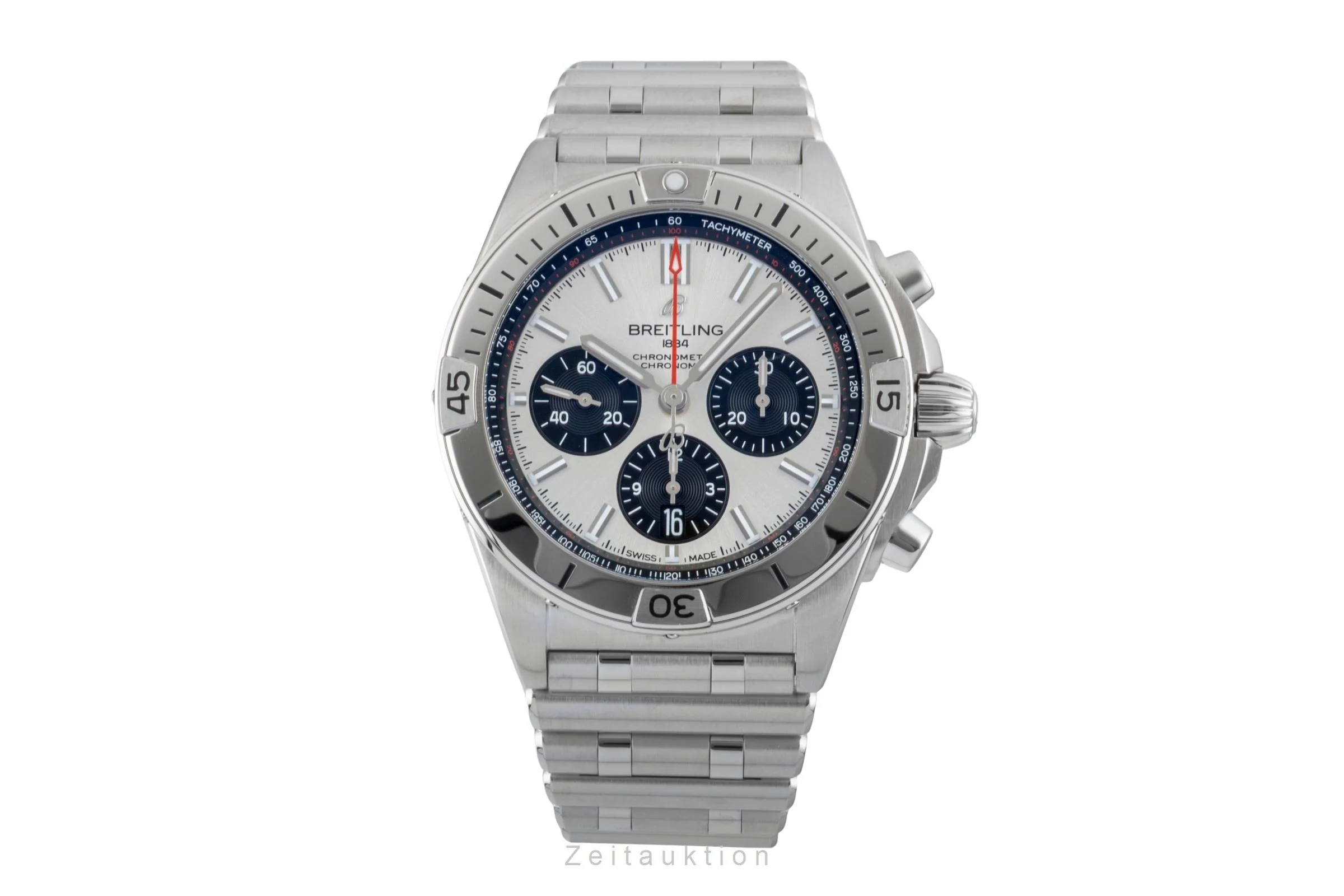 Breitling Chronomat chronograph steel automatic men's watch AB0134 LP: 9400EUR  [2600452] - Image 5