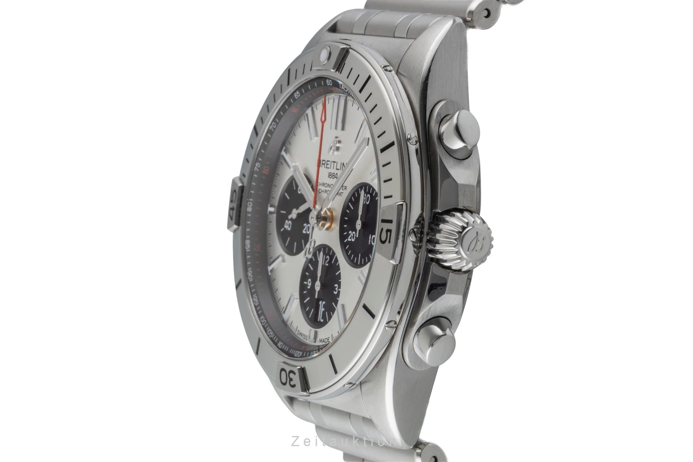 Breitling Chronomat chronograph steel automatic men's watch AB0134 LP: 9400EUR  [2600452] - Image 7