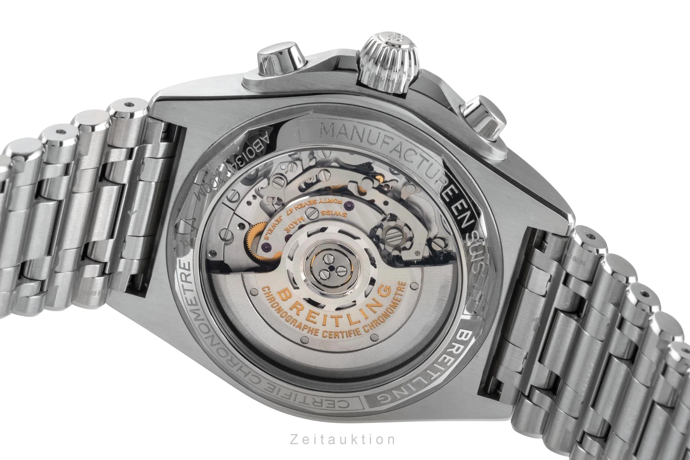 Breitling Chronomat chronograph steel automatic men's watch AB0134101B1A1  [2504629] - Image 11