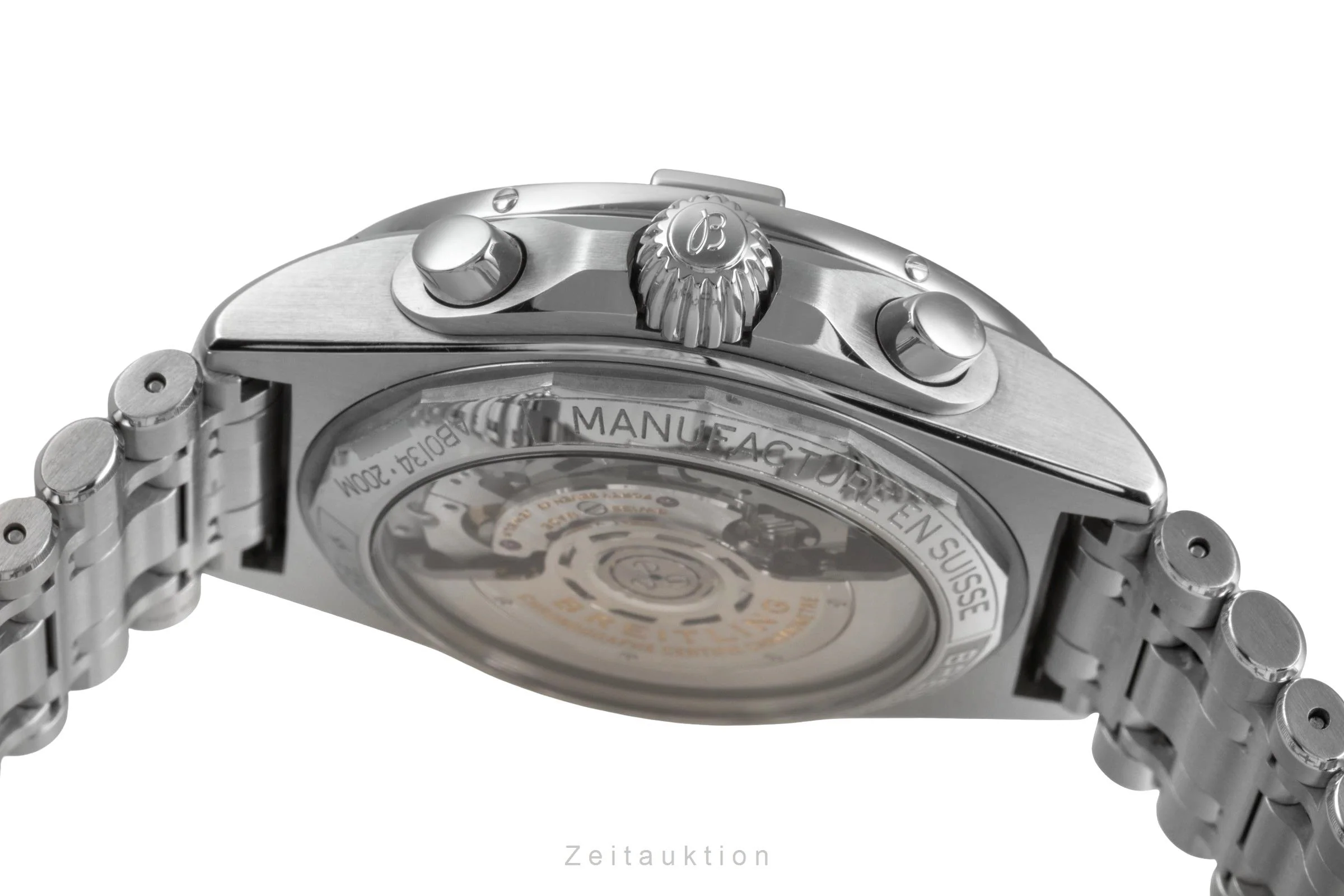 Breitling Chronomat chronograph steel automatic men's watch AB0134101B1A1  [2504629] - Image 12