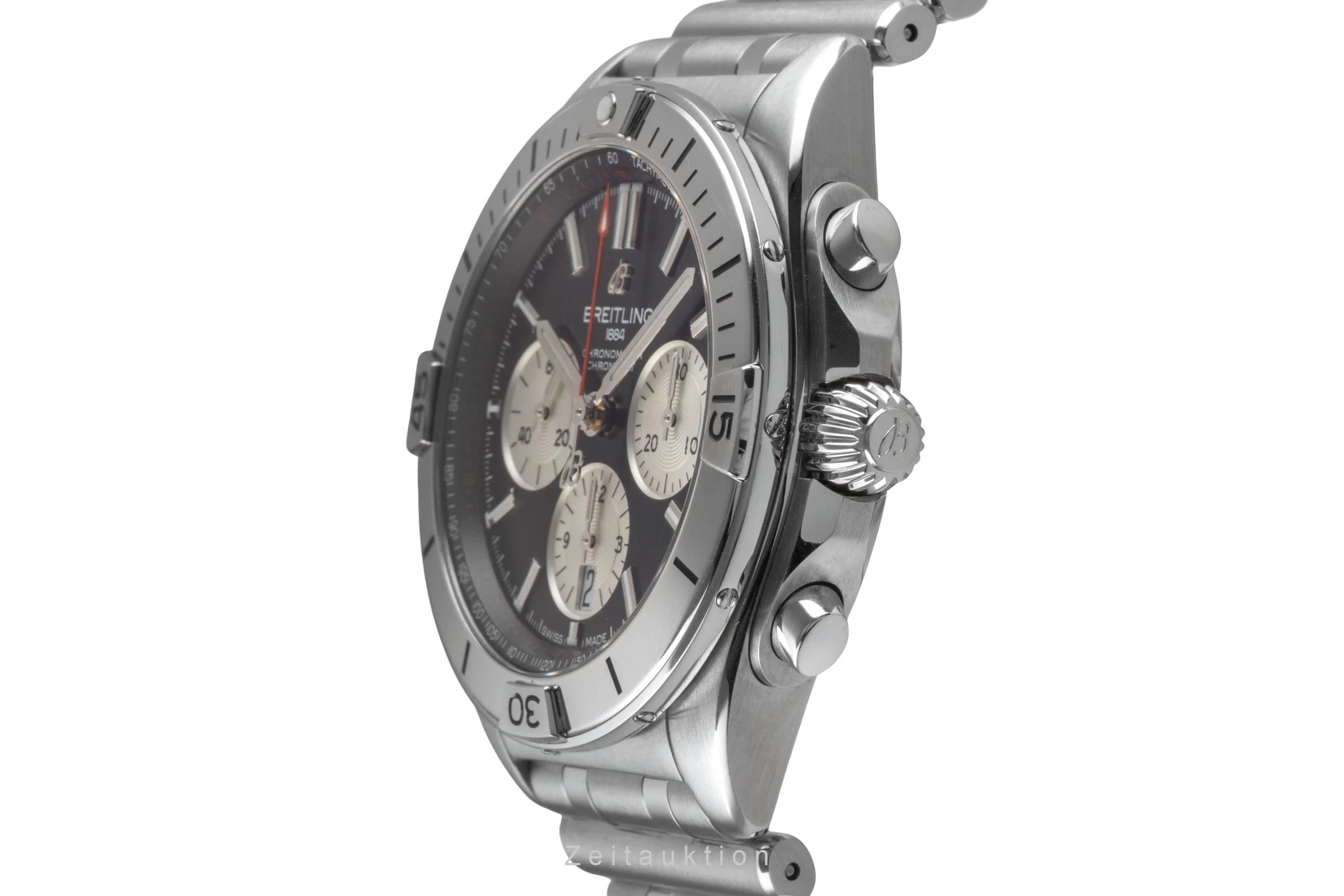 Breitling Chronomat chronograph steel automatic men's watch AB0134101B1A1  [2504629] - Image 7