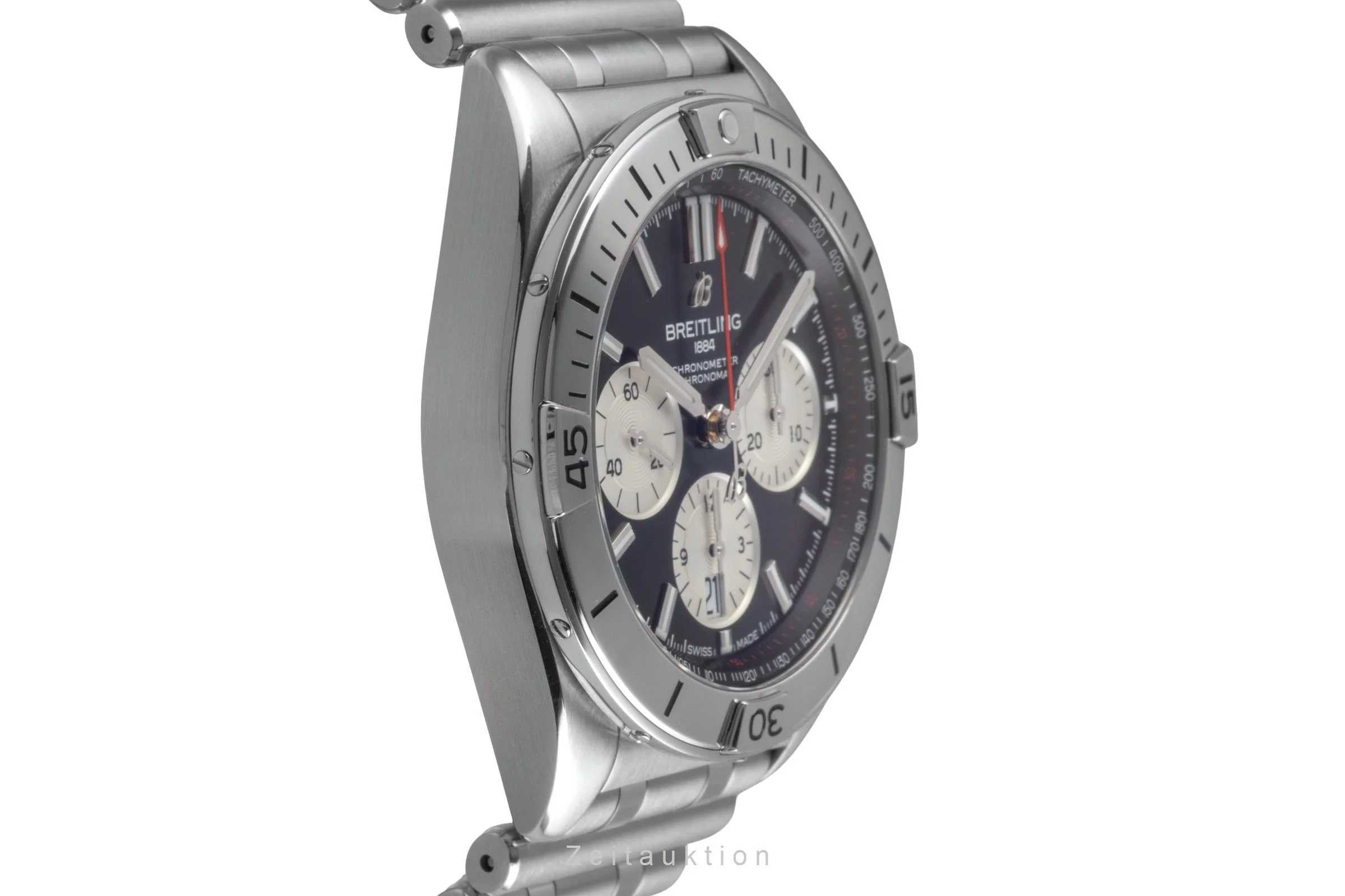 Breitling Chronomat chronograph steel automatic men's watch AB0134101B1A1  [2504629] - Image 8