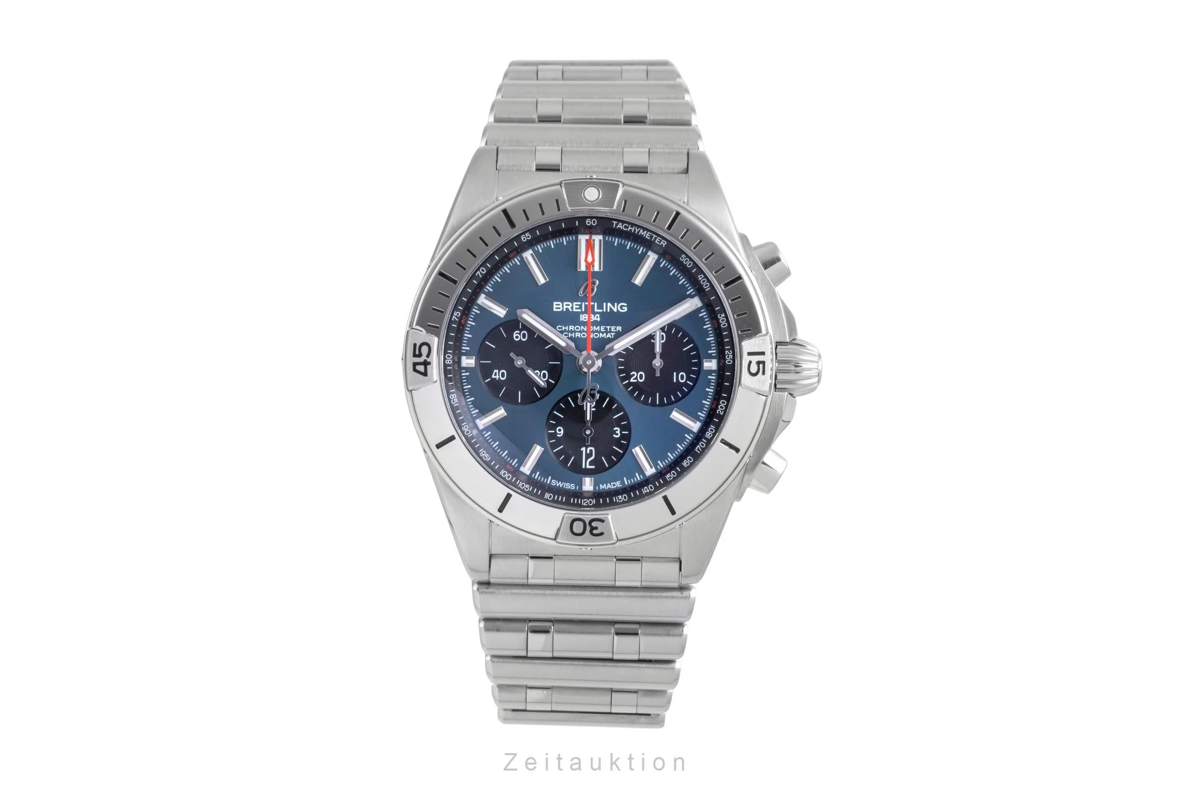 Breitling Chronomat chronograph steel automatic men's watch AB0134101C1A1 LP: 9400EUR  [2507550] - Image 5
