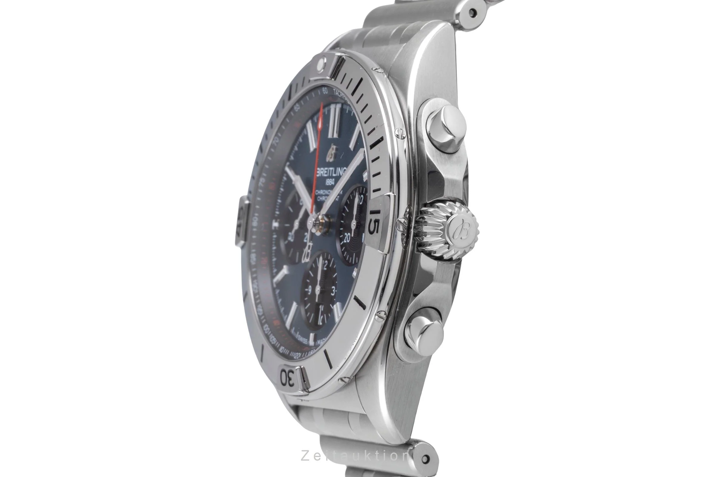Breitling Chronomat chronograph steel automatic men's watch AB0134101C1A1 LP: 9400EUR  [2507550] - Image 7