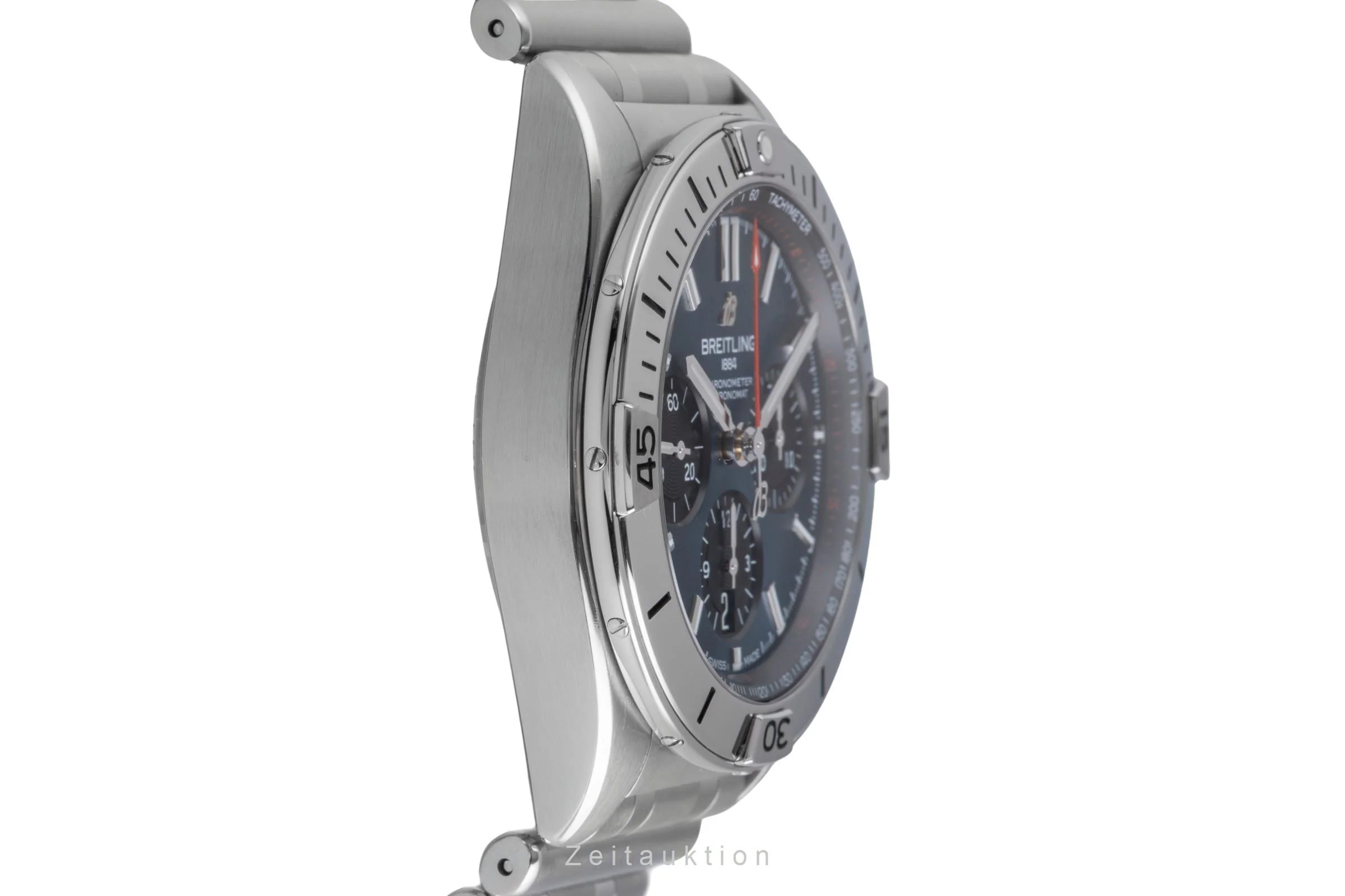 Breitling Chronomat chronograph steel automatic men's watch AB0134101C1A1 LP: 9400EUR  [2507550] - Image 8