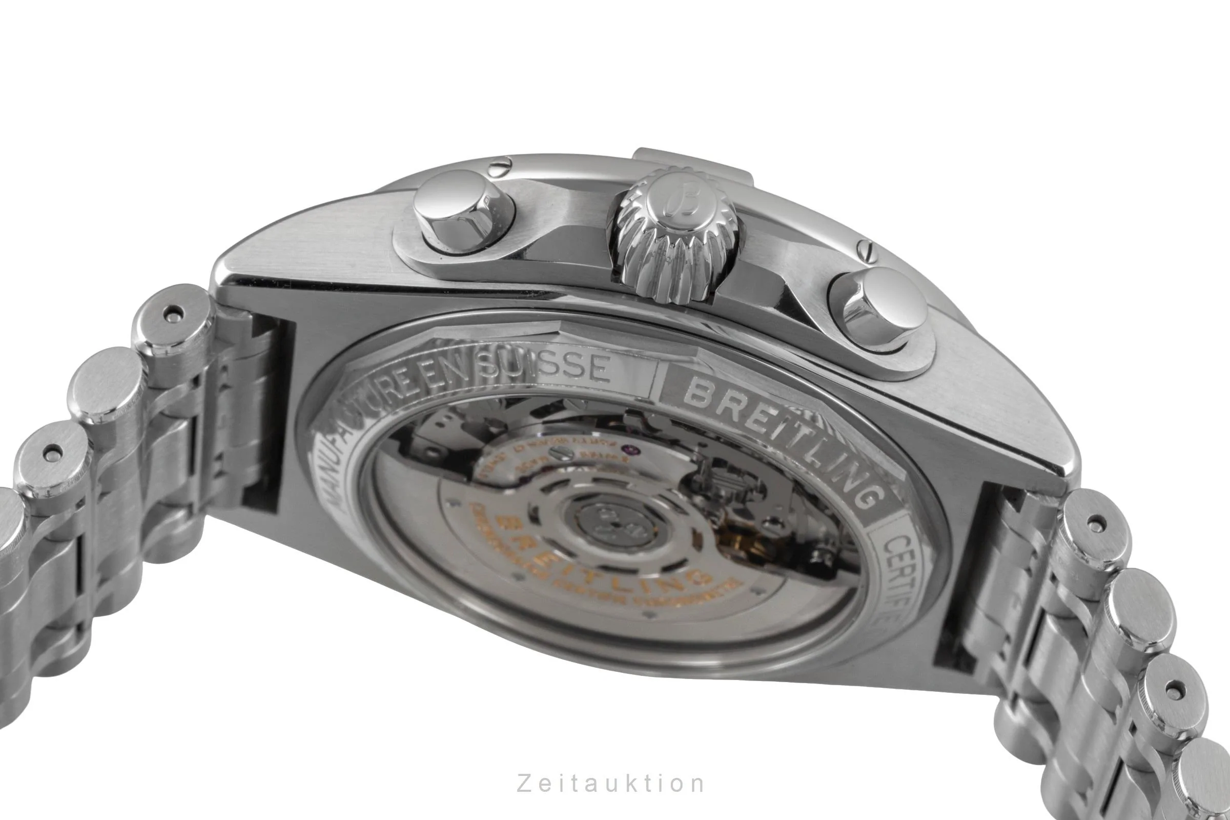 Breitling Chronomat chronograph steel automatic men's watch AB0134101G1A1 LP: 9400EUR  [2506992] - Image 12