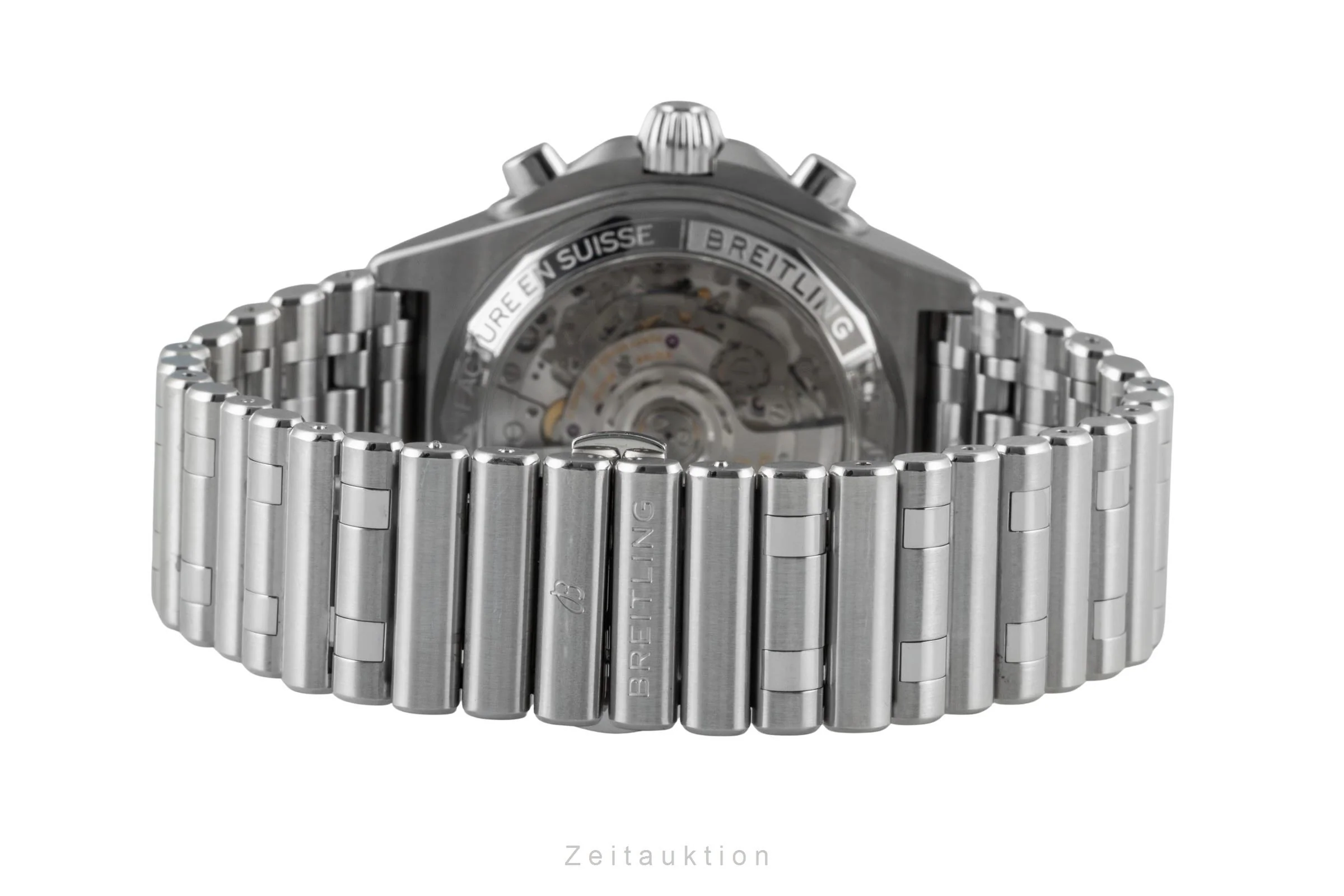 Breitling Chronomat chronograph steel automatic men's watch AB0134101G1A1 LP: 9400EUR  [2506992] - Image 14