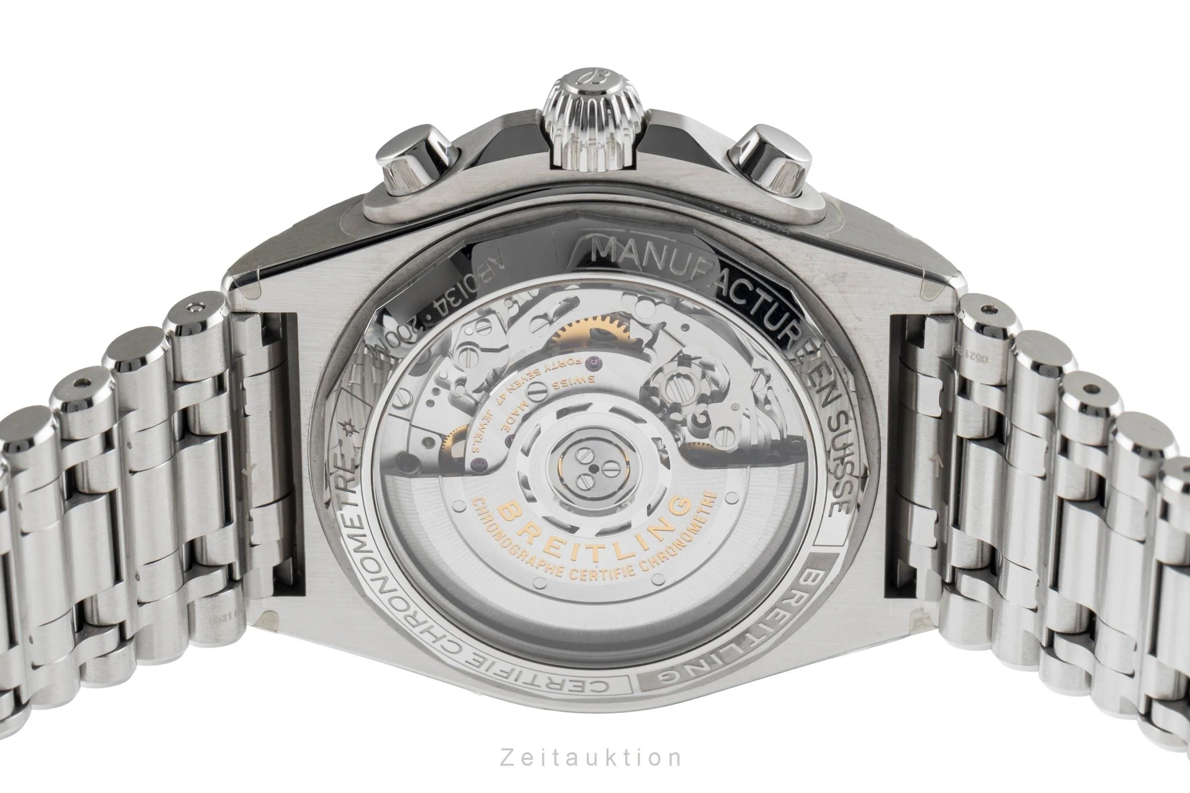 Breitling Chronomat chronograph steel automatic men's watch AB0134101K1A1 LP: 9200EUR  [2504026] - Image 11