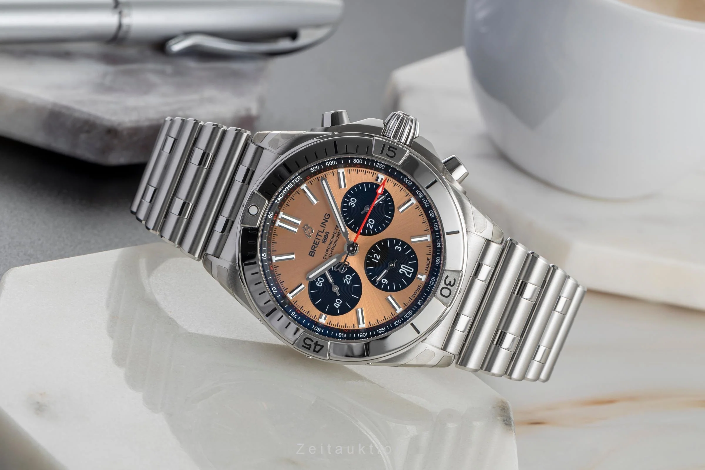 Breitling Chronomat chronograph steel automatic men's watch AB0134101K1A1 LP: 9200EUR  [2504026] - Image 3