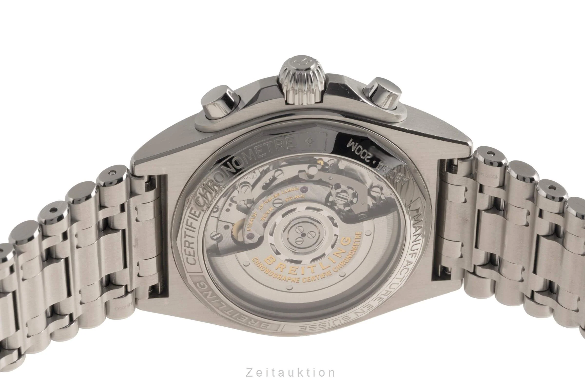 Breitling Chronomat chronograph steel automatic men's watch AB0134101L1A1 LP: 8900EUR  [2501484] - Image 10