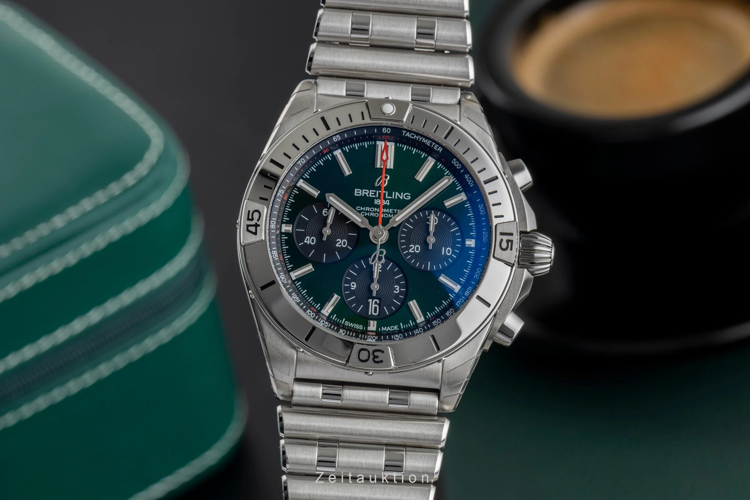 Breitling Chronomat chronograph steel automatic men's watch AB0134101L1A1	 LP: 9200EUR  [2504887] - Image 2