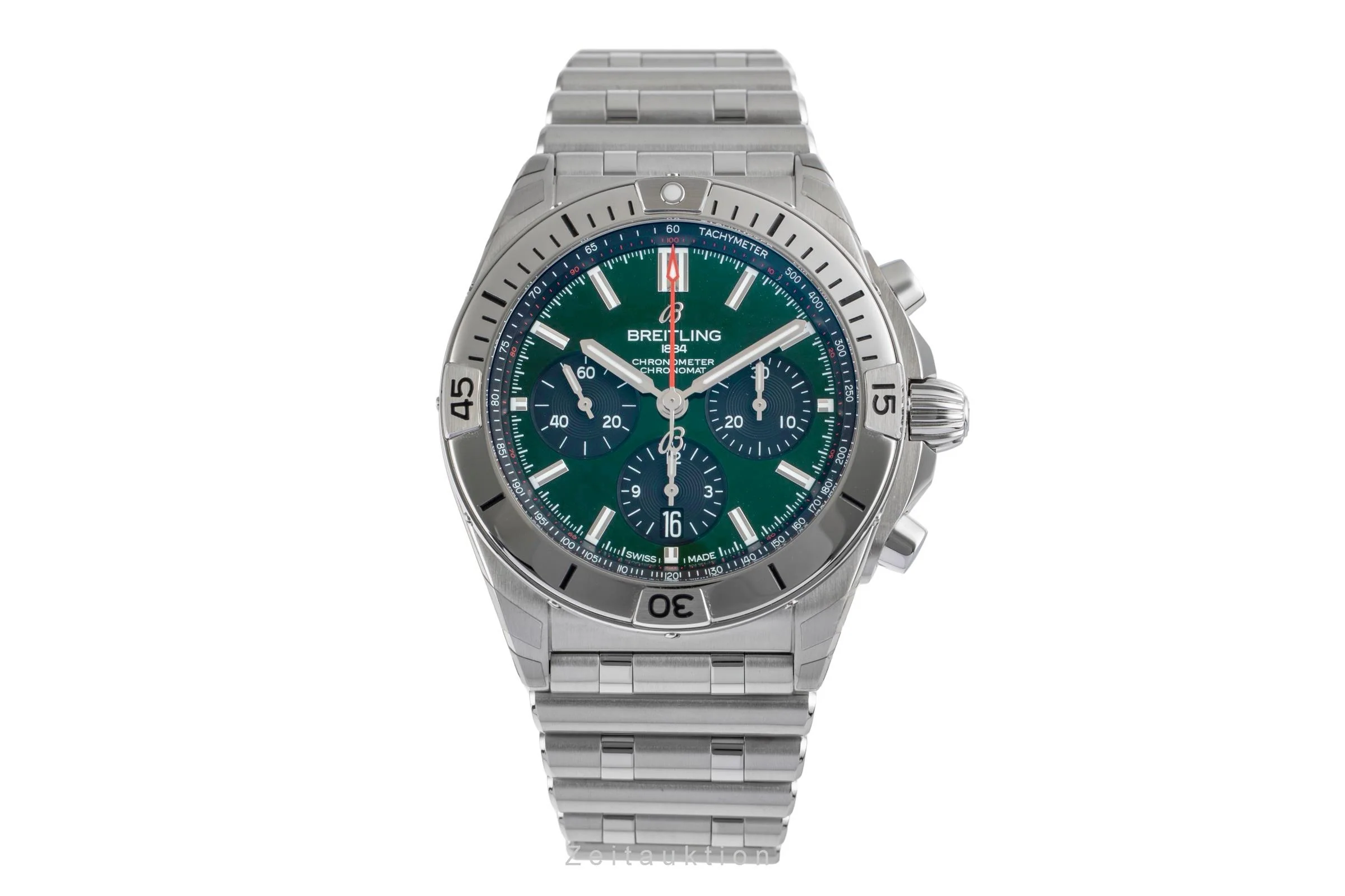Breitling Chronomat chronograph steel automatic men's watch AB0134101L1A1	 LP: 9200EUR  [2504887] - Image 5