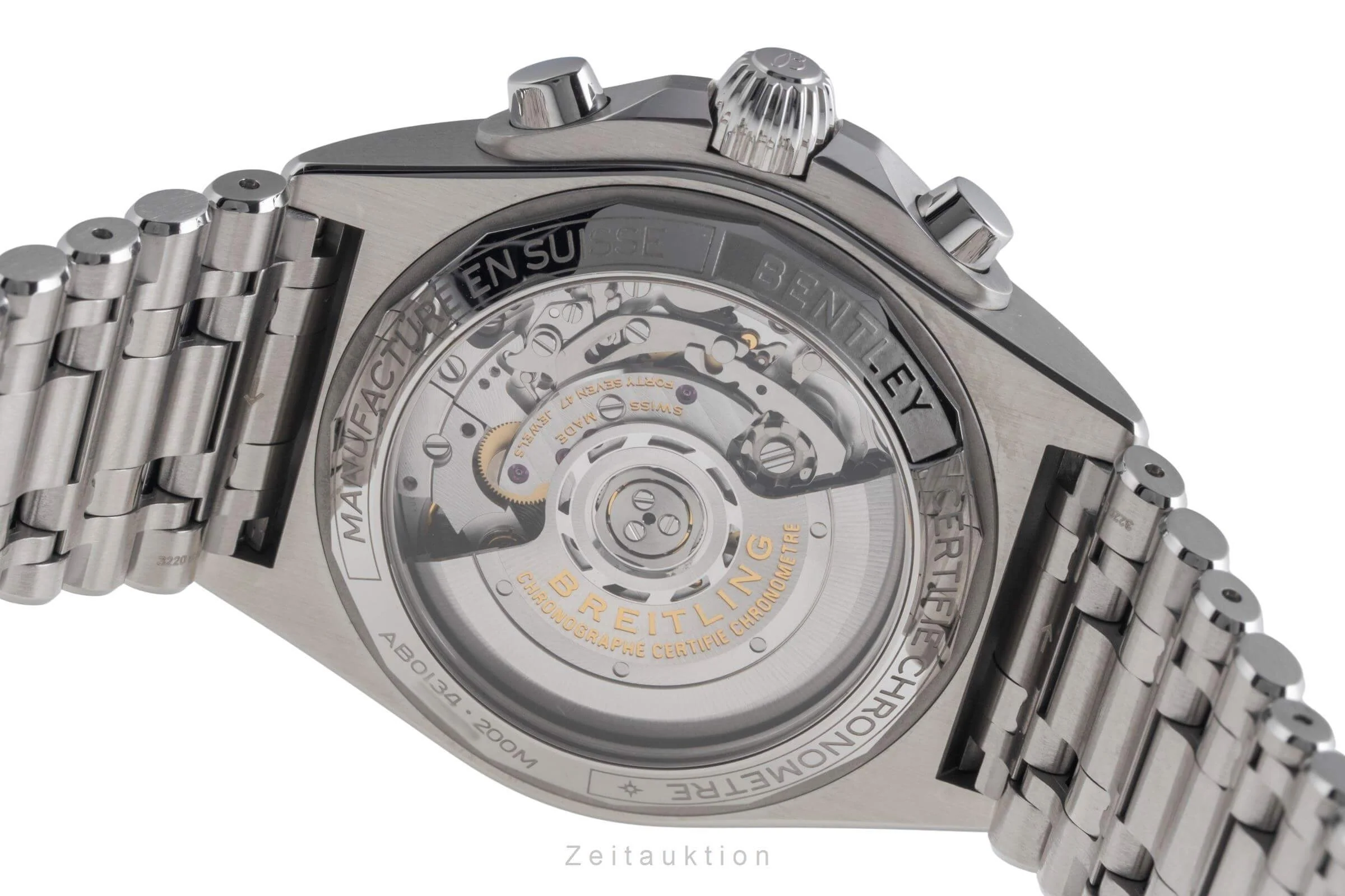 Breitling Chronomat chronograph steel automatic men's watch AB01343A1L1A1 LP: 8900EUR  [2501814] - Image 11