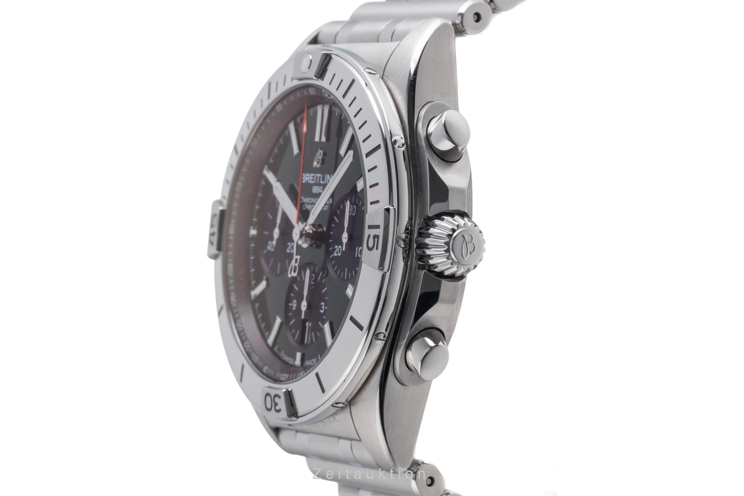 Breitling Chronomat chronograph steel automatic men's watch AB01343A1L1A1 LP: 8900EUR  [2501814] - Image 7