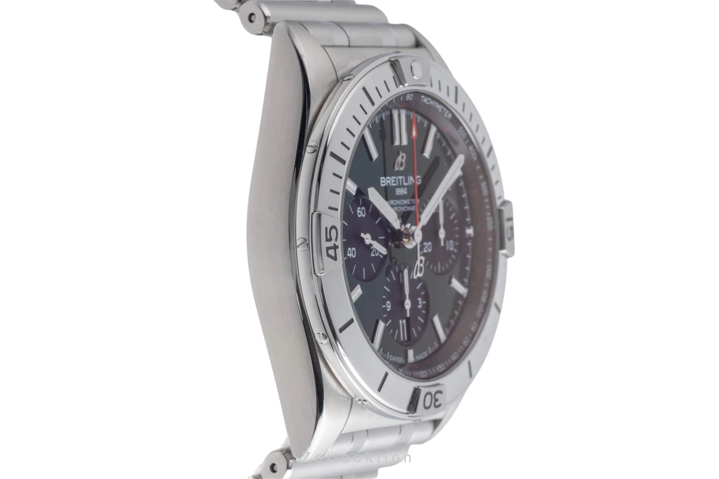 Breitling Chronomat chronograph steel automatic men's watch AB01343A1L1A1 LP: 8900EUR  [2501814] - Image 8