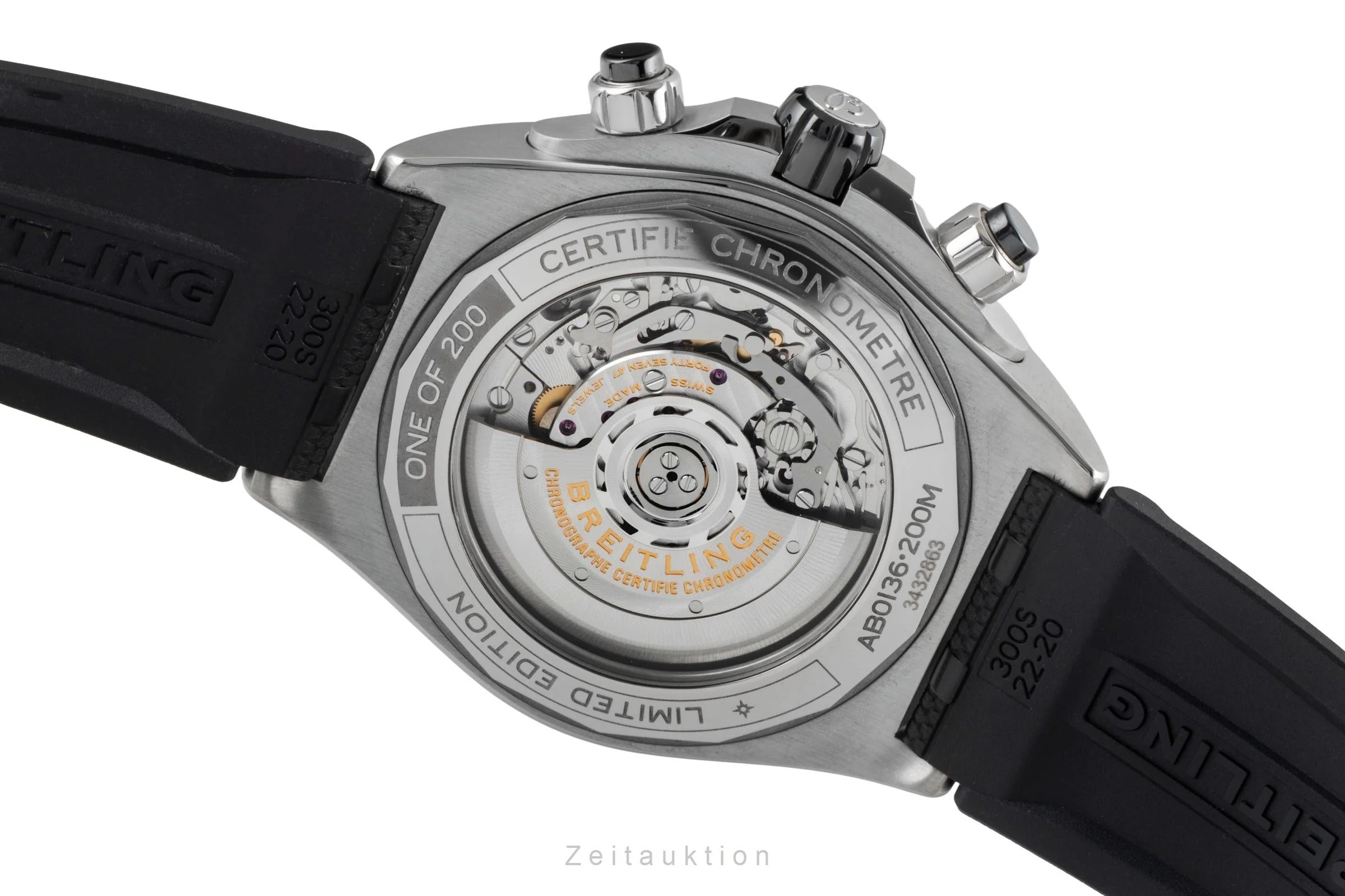 Breitling Chronomat chronograph steel automatic men's watch AB01366A1B1S1 LP: 10000EUR Limited  [2600493] - Image 12