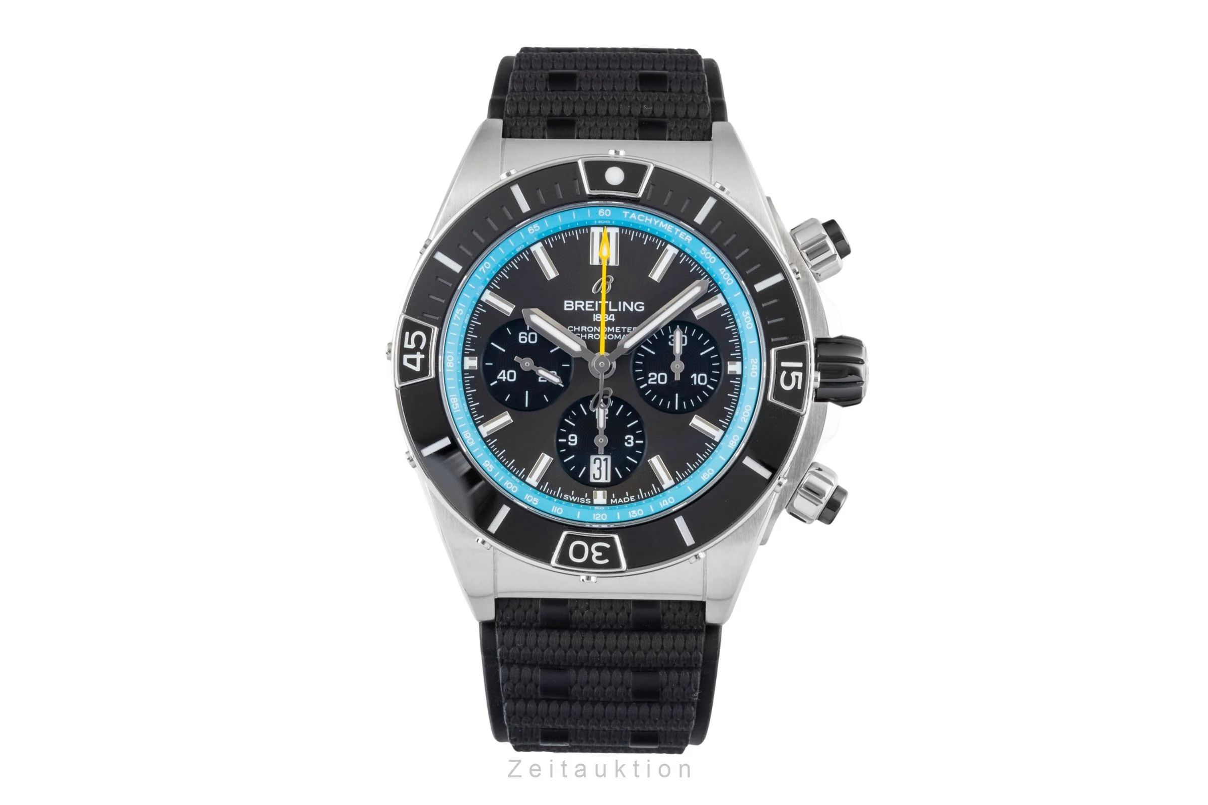 Breitling Chronomat chronograph steel automatic men's watch AB01366A1B1S1 LP: 10000EUR Limited  [2600493] - Image 5