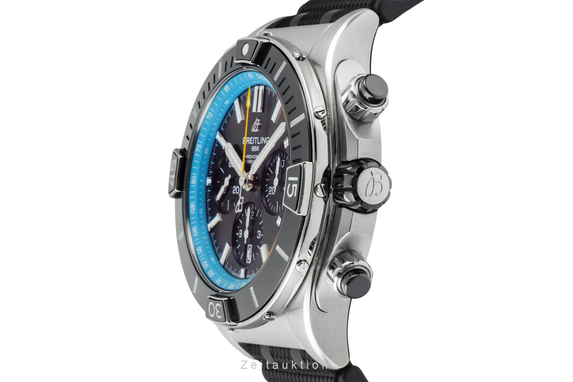 Breitling Chronomat chronograph steel automatic men's watch AB01366A1B1S1 LP: 10000EUR Limited  [2600493] - Image 7