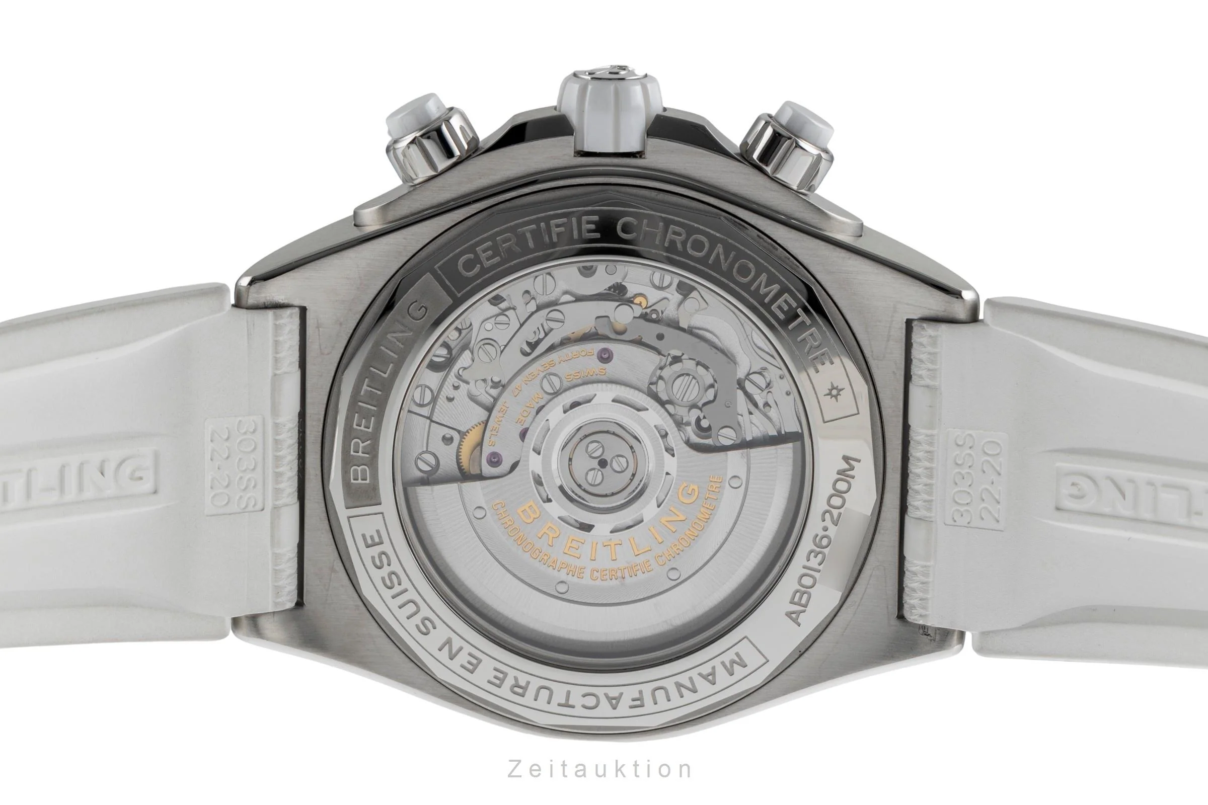Breitling Chronomat chronograph steel automatic men's watch AB0136A71A1S1  [2504486] - Image 11