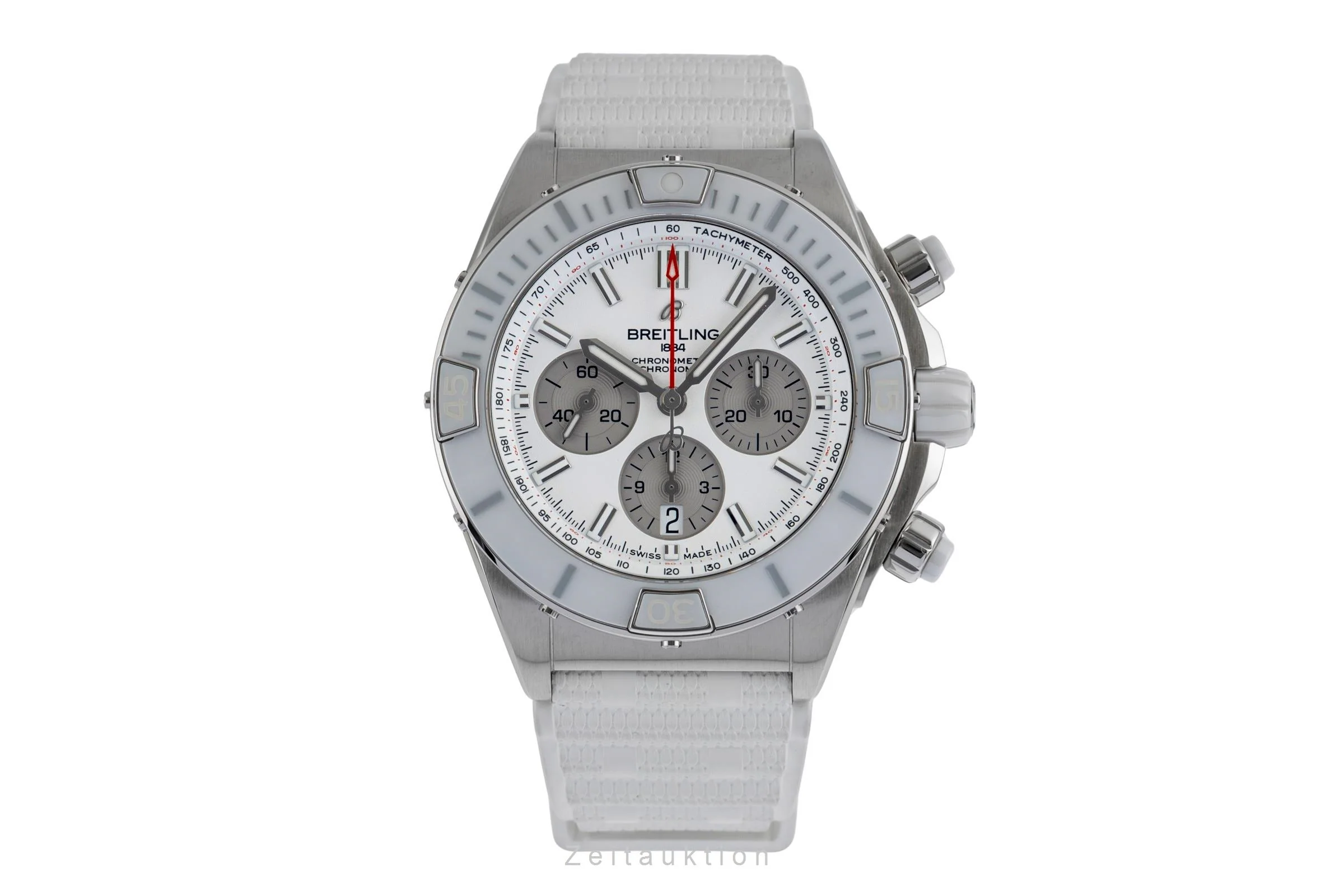 Breitling Chronomat chronograph steel automatic men's watch AB0136A71A1S1  [2504486] - Image 5