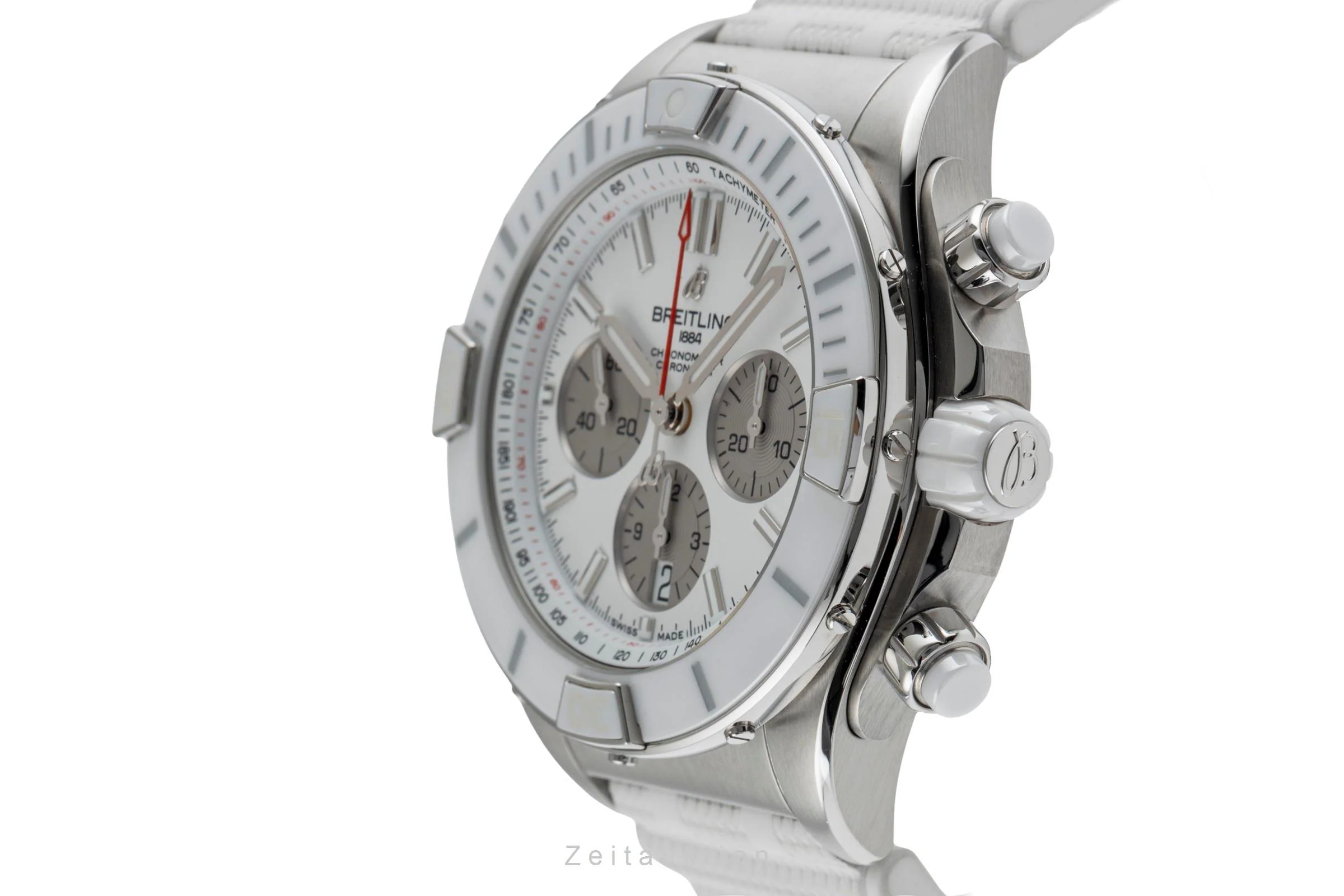Breitling Chronomat chronograph steel automatic men's watch AB0136A71A1S1  [2504486] - Image 7