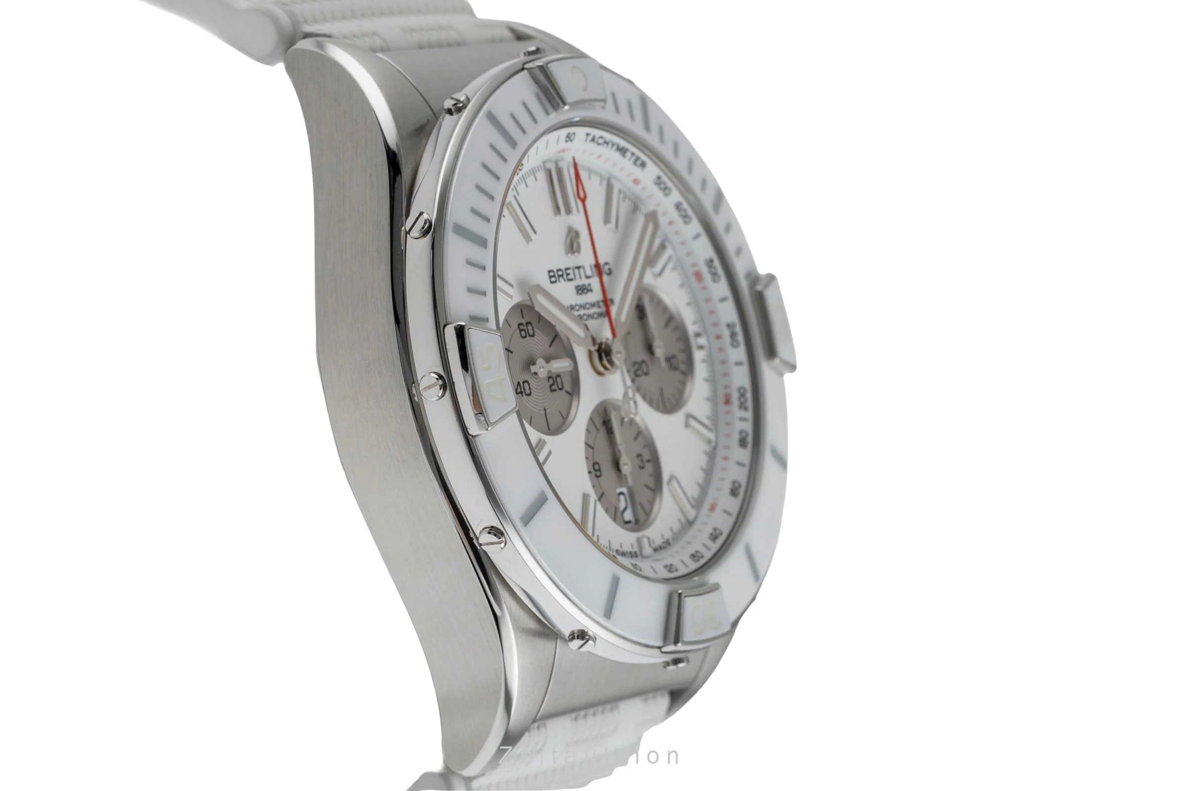 Breitling Chronomat chronograph steel automatic men's watch AB0136A71A1S1  [2504486] - Image 8