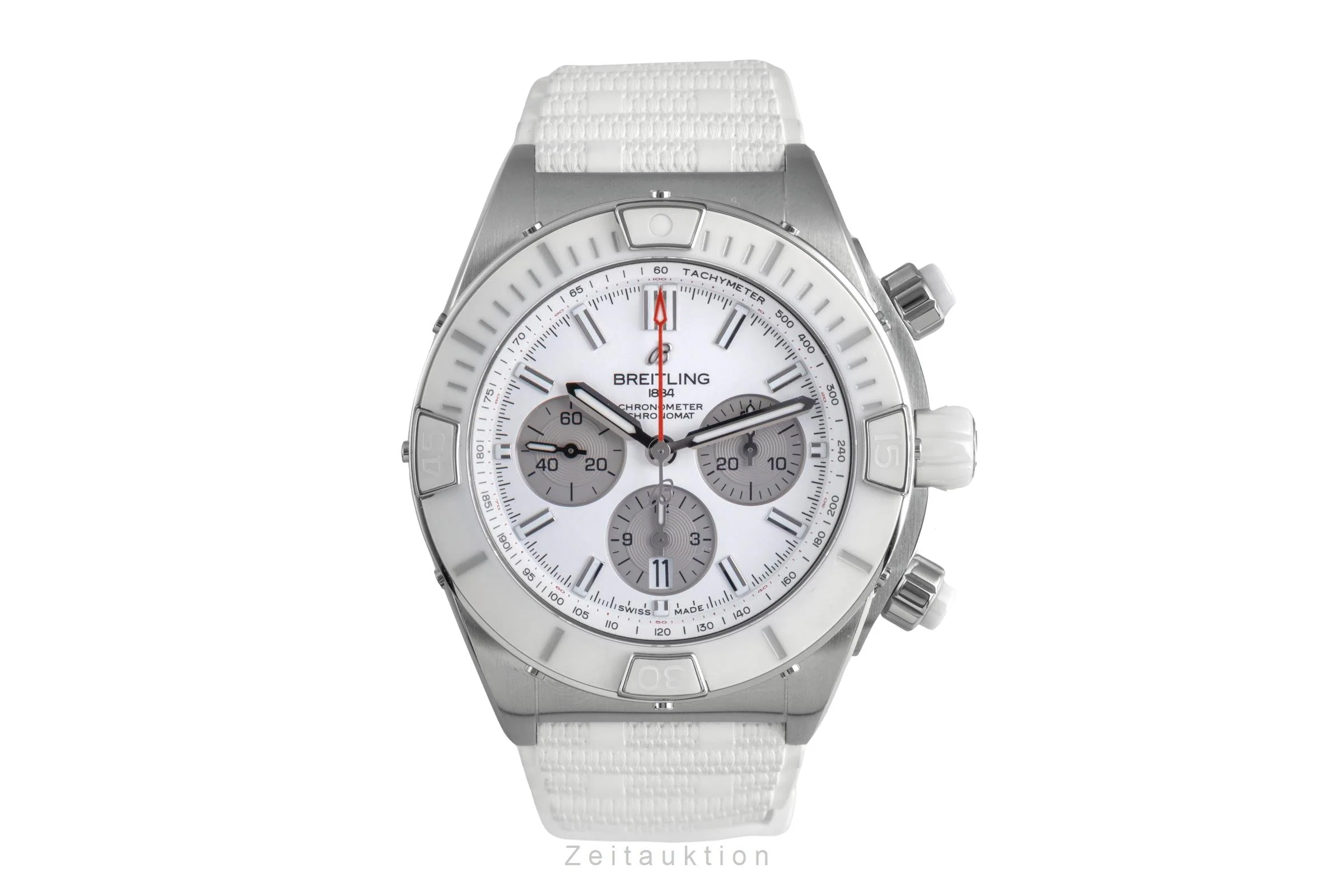 Breitling Chronomat chronograph steel automatic men's watch AB0136A71A1S1 LP: 10000EUR  [2600644] - Image 5