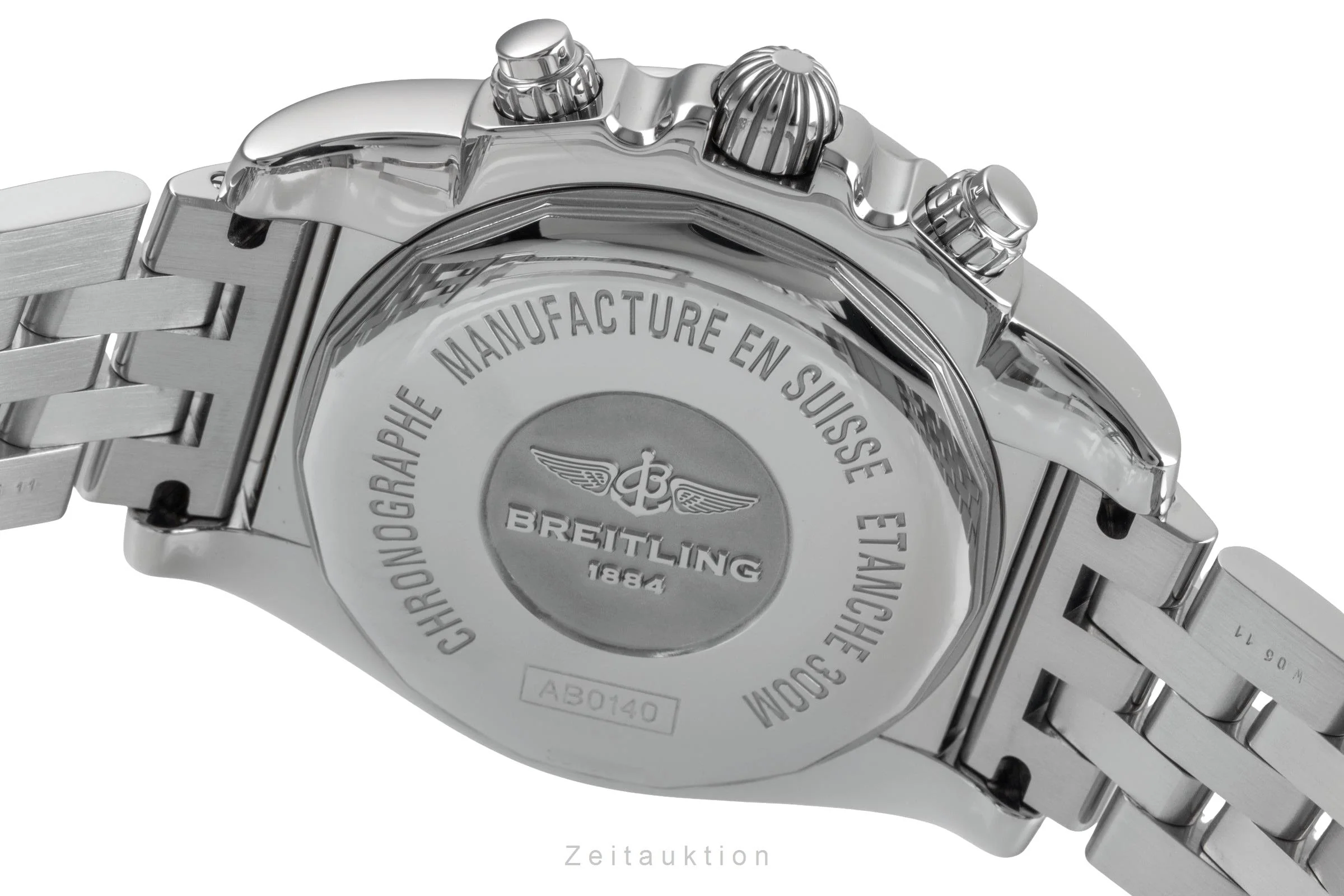 Breitling Chronomat chronograph steel automatic men's watch AB0140 A014F54PA  [2505185] - Image 12