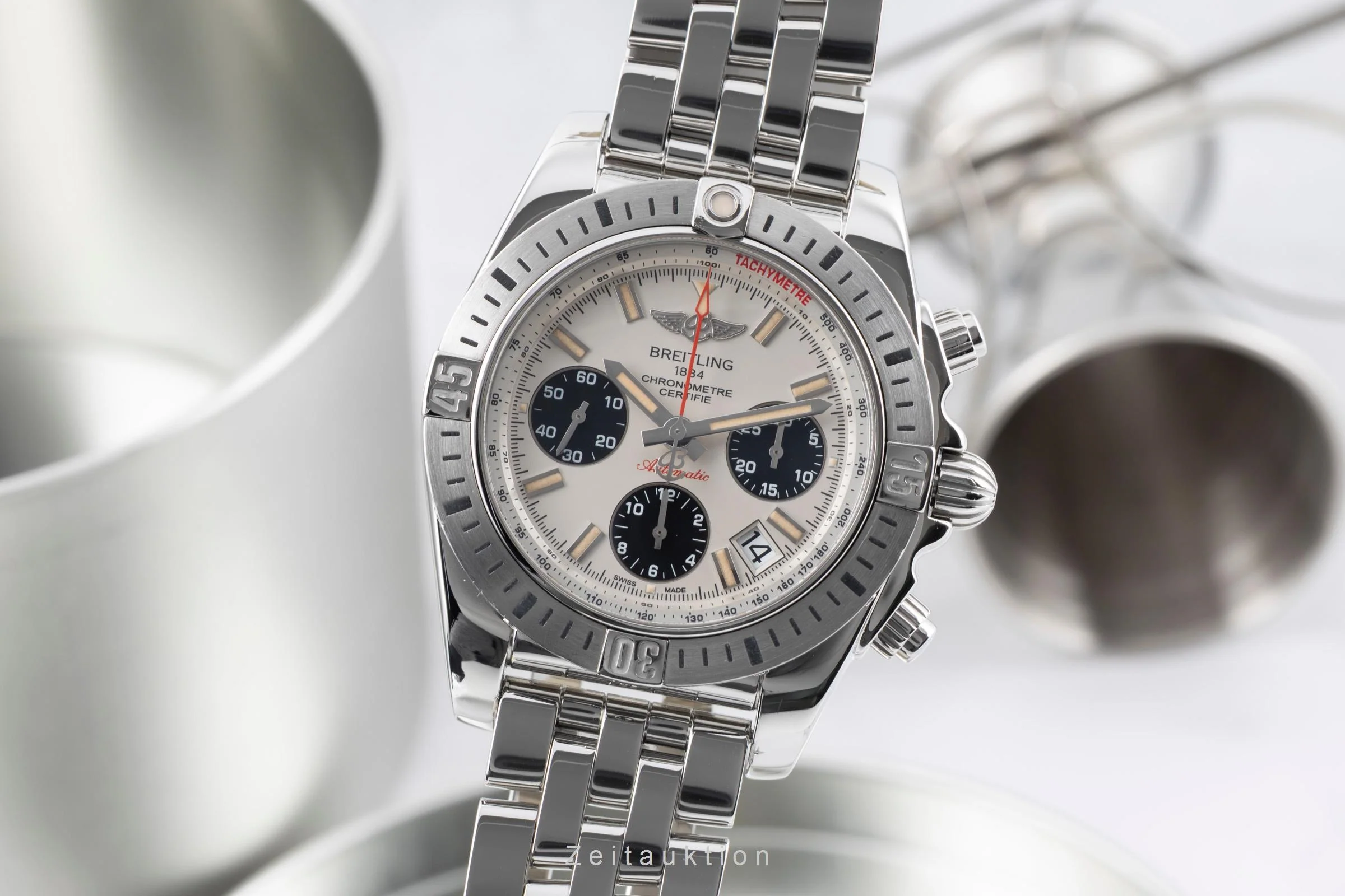 Breitling Chronomat chronograph steel automatic men's watch AB0144  [2600803] - Image 2