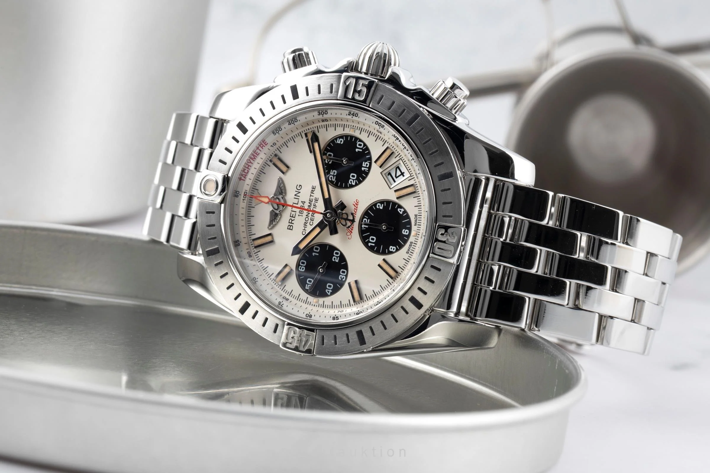 Breitling Chronomat chronograph steel automatic men's watch AB0144  [2600803] - Image 3