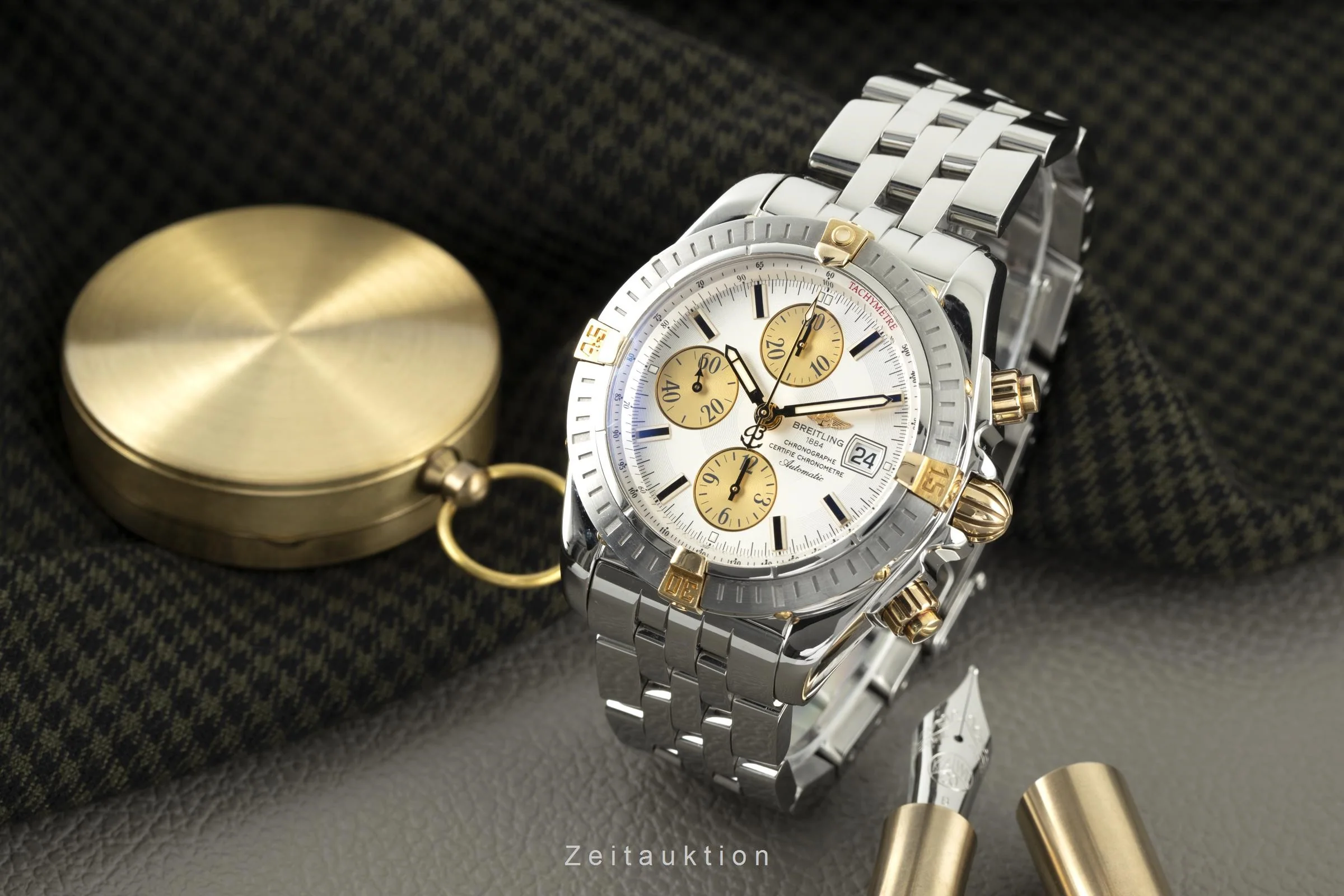 Breitling Chronomat chronograph steel automatic men's watch B13356 LP: 8950EUR  [2110326] - Image 2