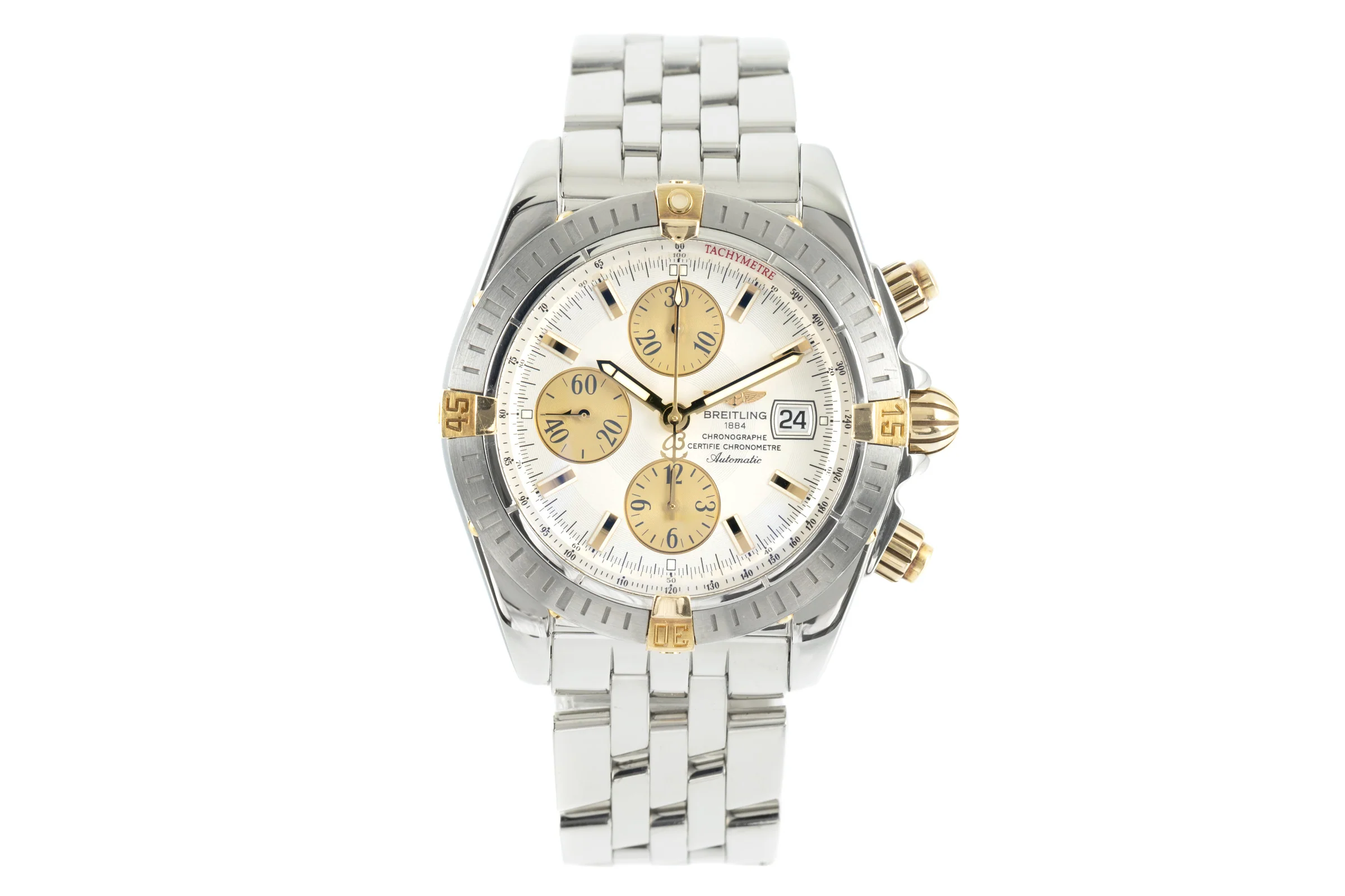 Breitling Chronomat chronograph steel automatic men's watch B13356 LP: 8950EUR  [2110326] - Image 4