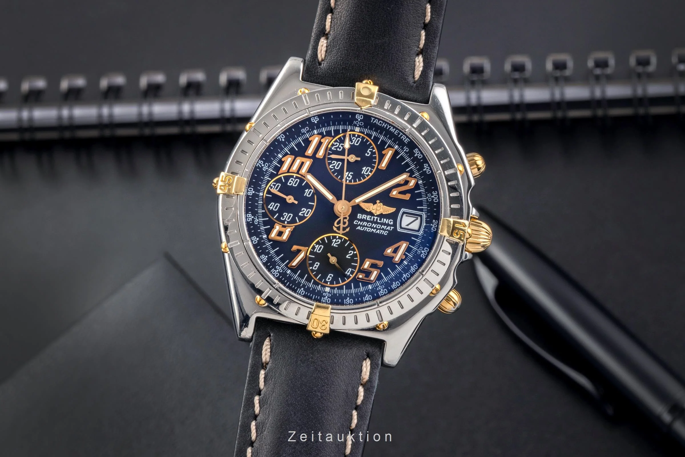 Breitling Chronomat chronograph steel / gold automatic men's watch 13050.1  [2504101] - Image 2