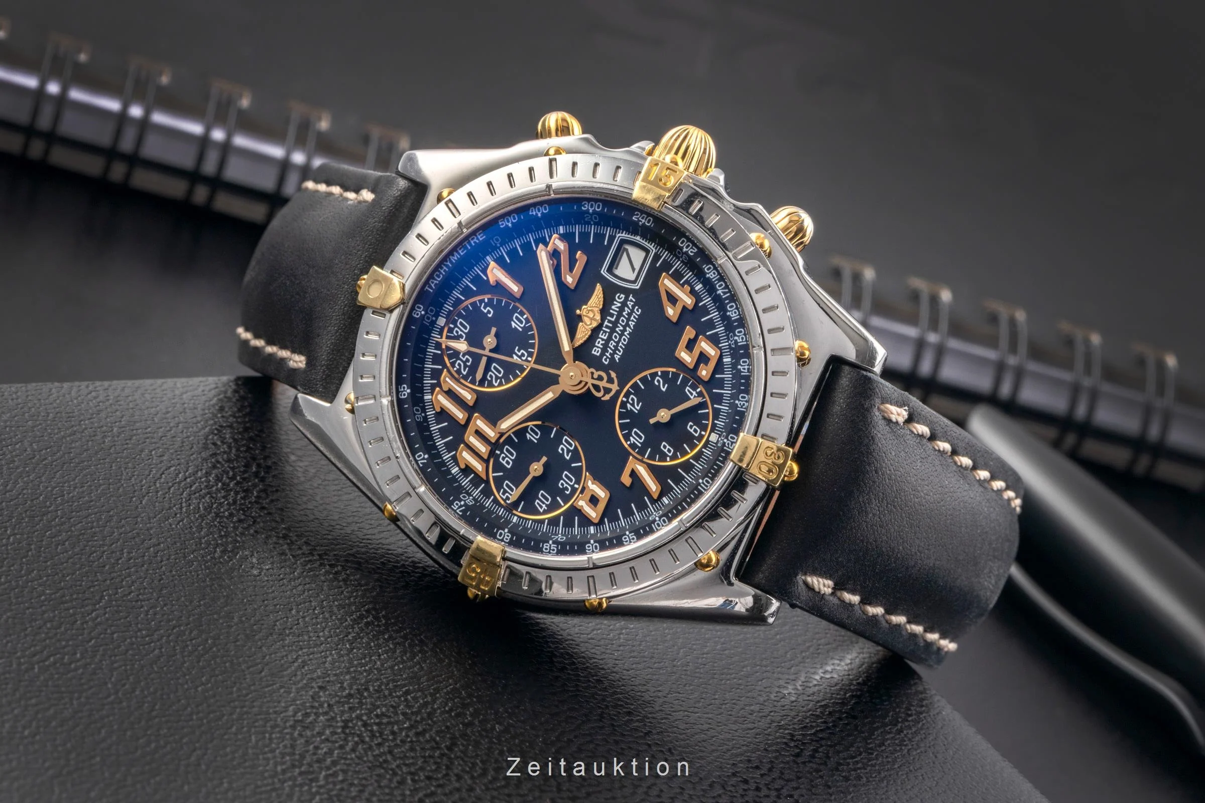 Breitling Chronomat chronograph steel / gold automatic men's watch 13050.1  [2504101] - Image 3