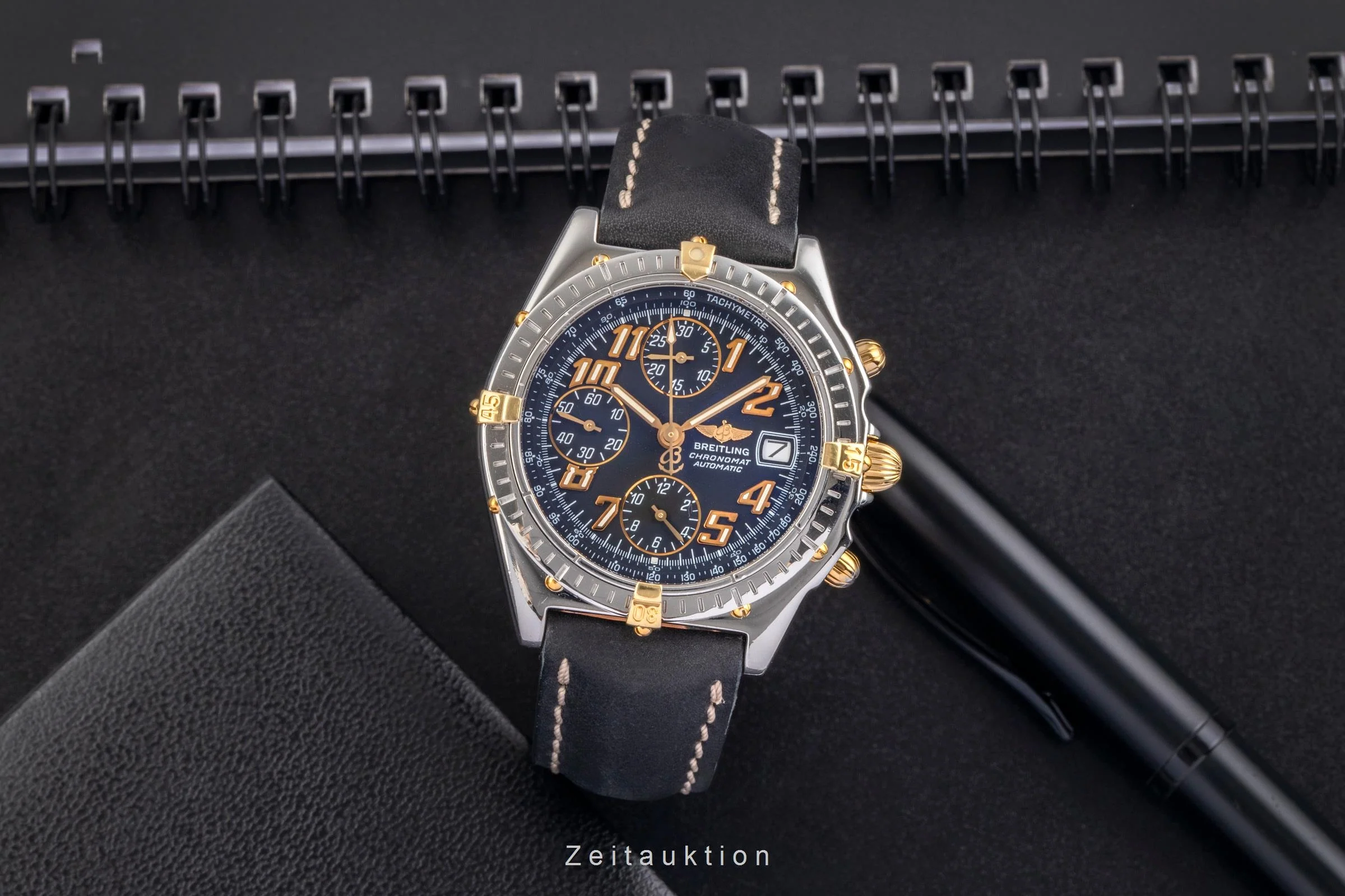 Breitling Chronomat chronograph steel / gold automatic men's watch 13050.1  [2504101] - Image 4